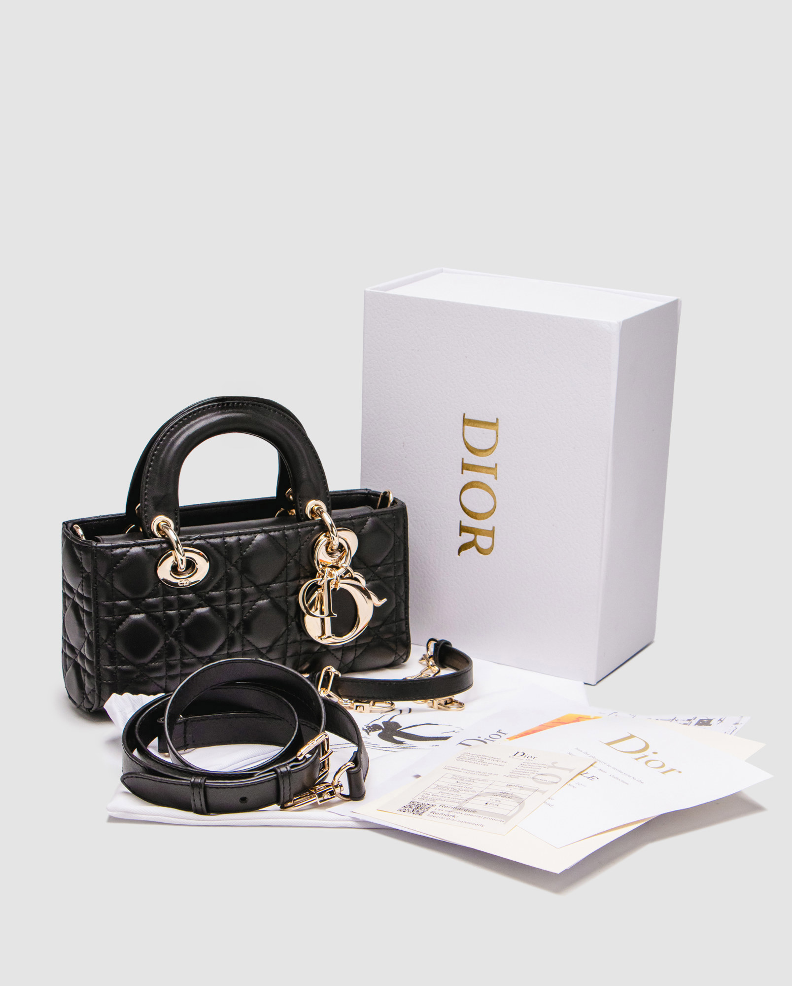 Dior Lady D-Joy Small Bag Black - 5