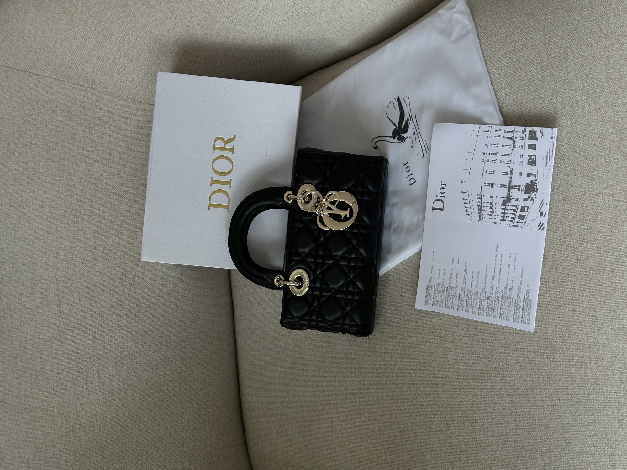 Dior Lady D-Joy Small Bag Black - 13