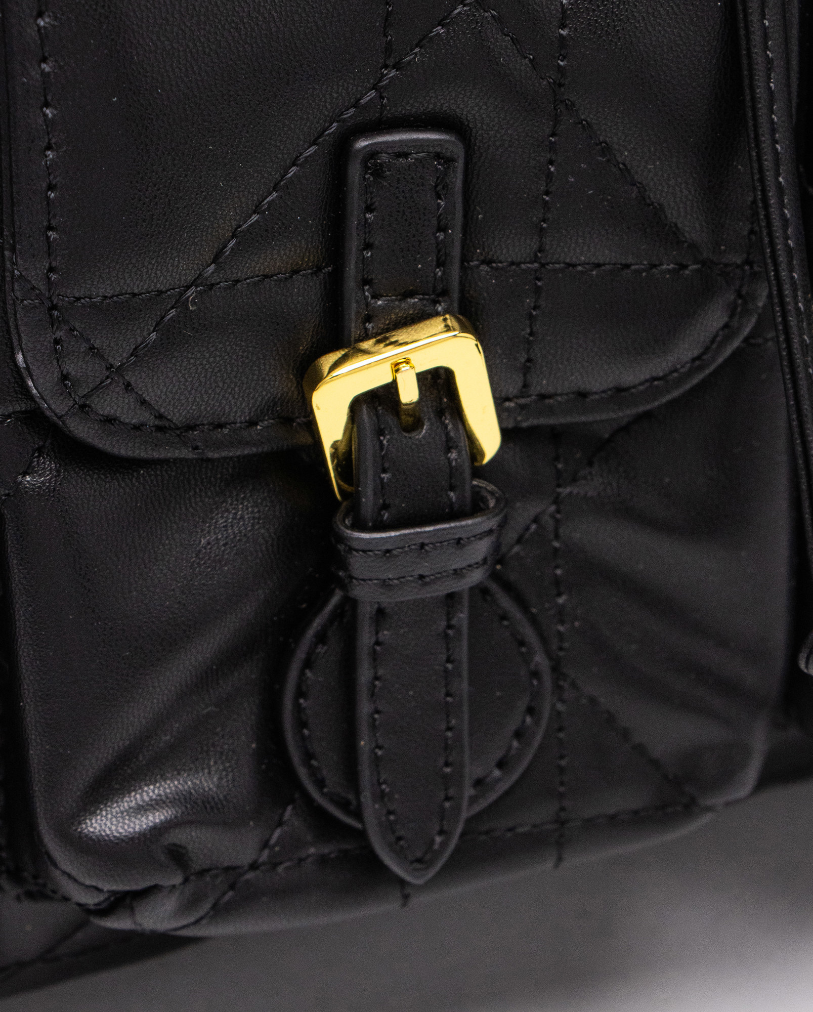 Dior Medium Caro Backpack Black Macrocannage Lambskin - 4