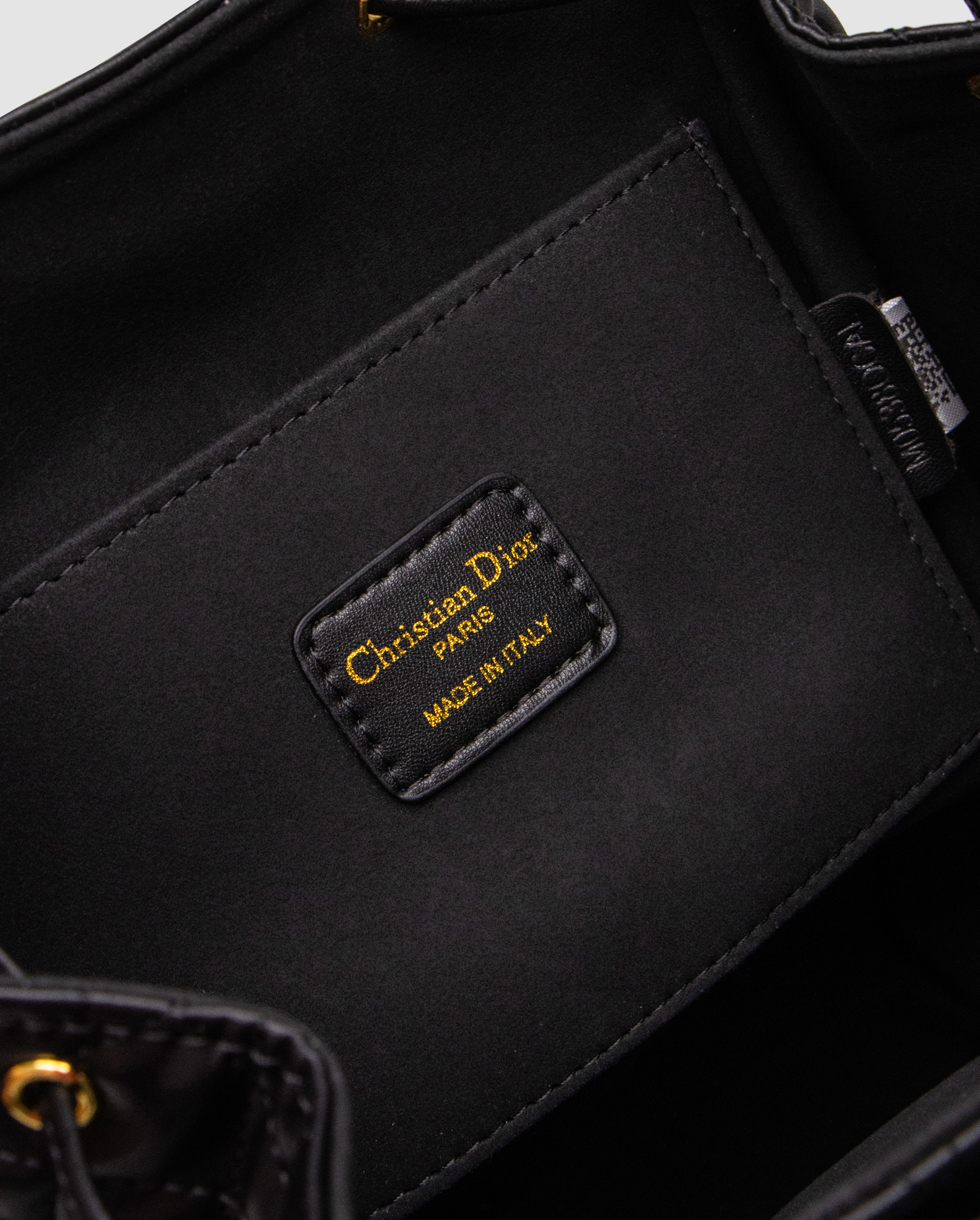 Dior Medium Caro Backpack Black Macrocannage Lambskin - 5