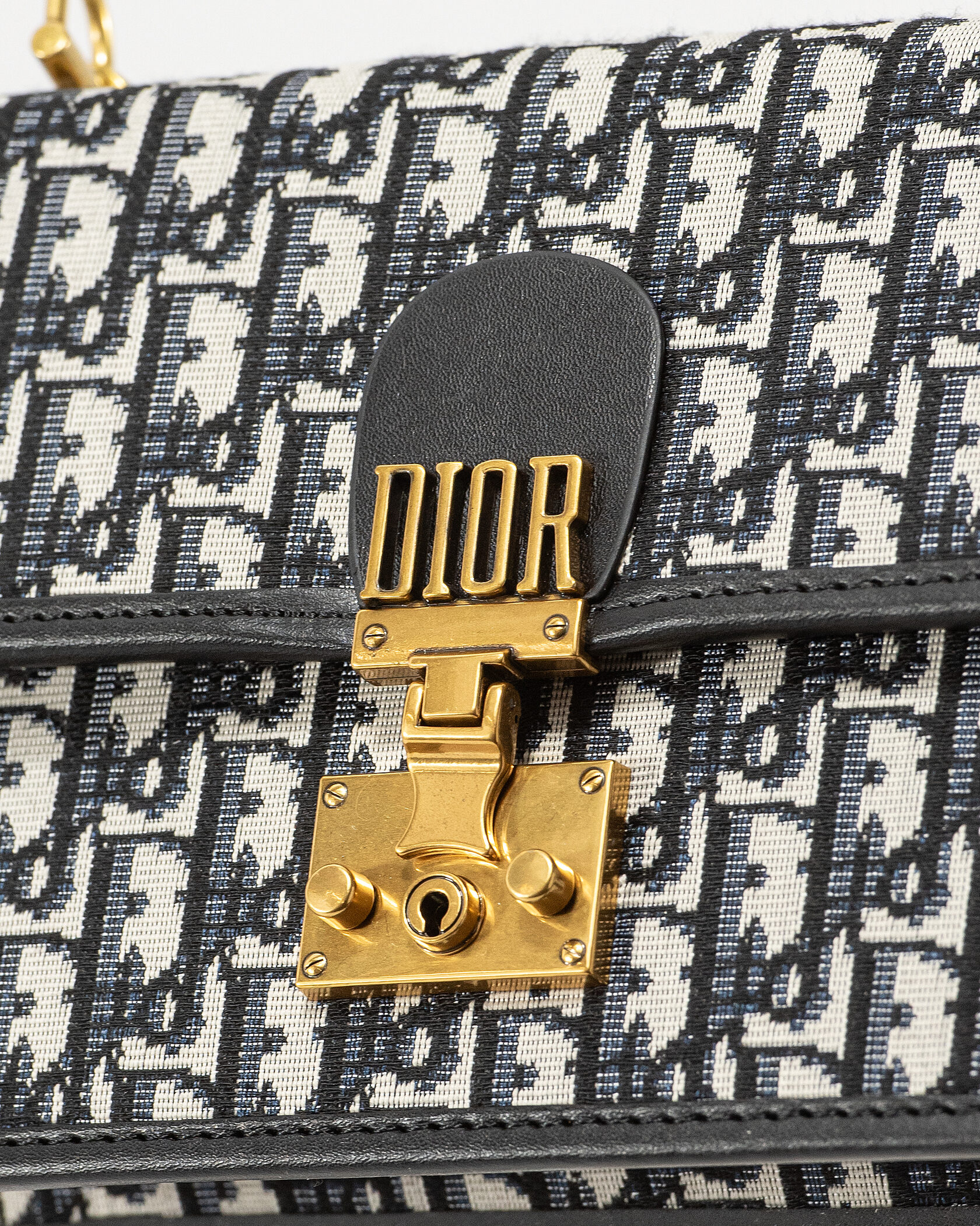 Dior Oblique Denim Medium C’est oblique Jacquard Shoulder bag - 6