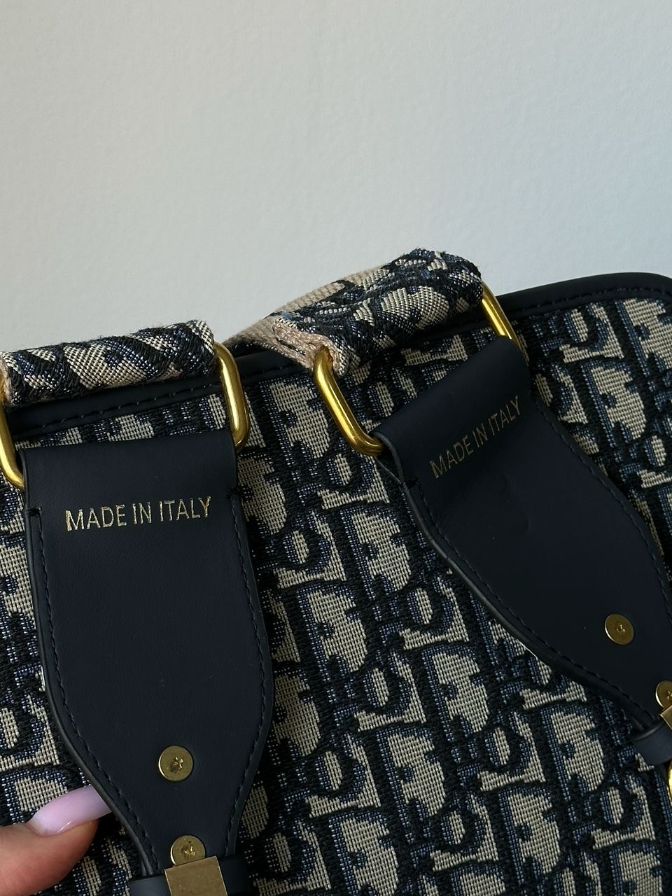 Dior Oblique Denim Medium C?est oblique Jacquard Shoulder bag - 5