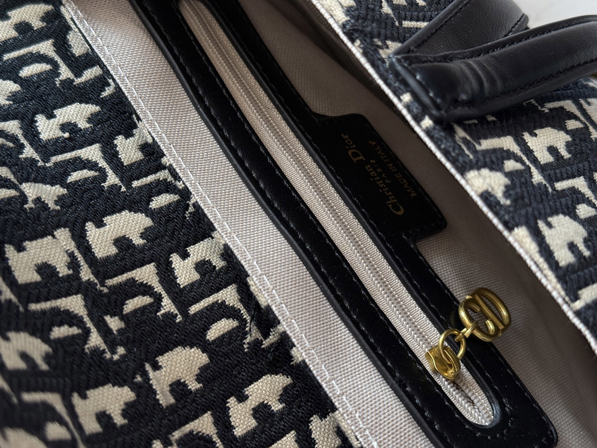 Dior Saddle Bag with Strap Blue Dior Oblique Jacquard [коробка к - 14
