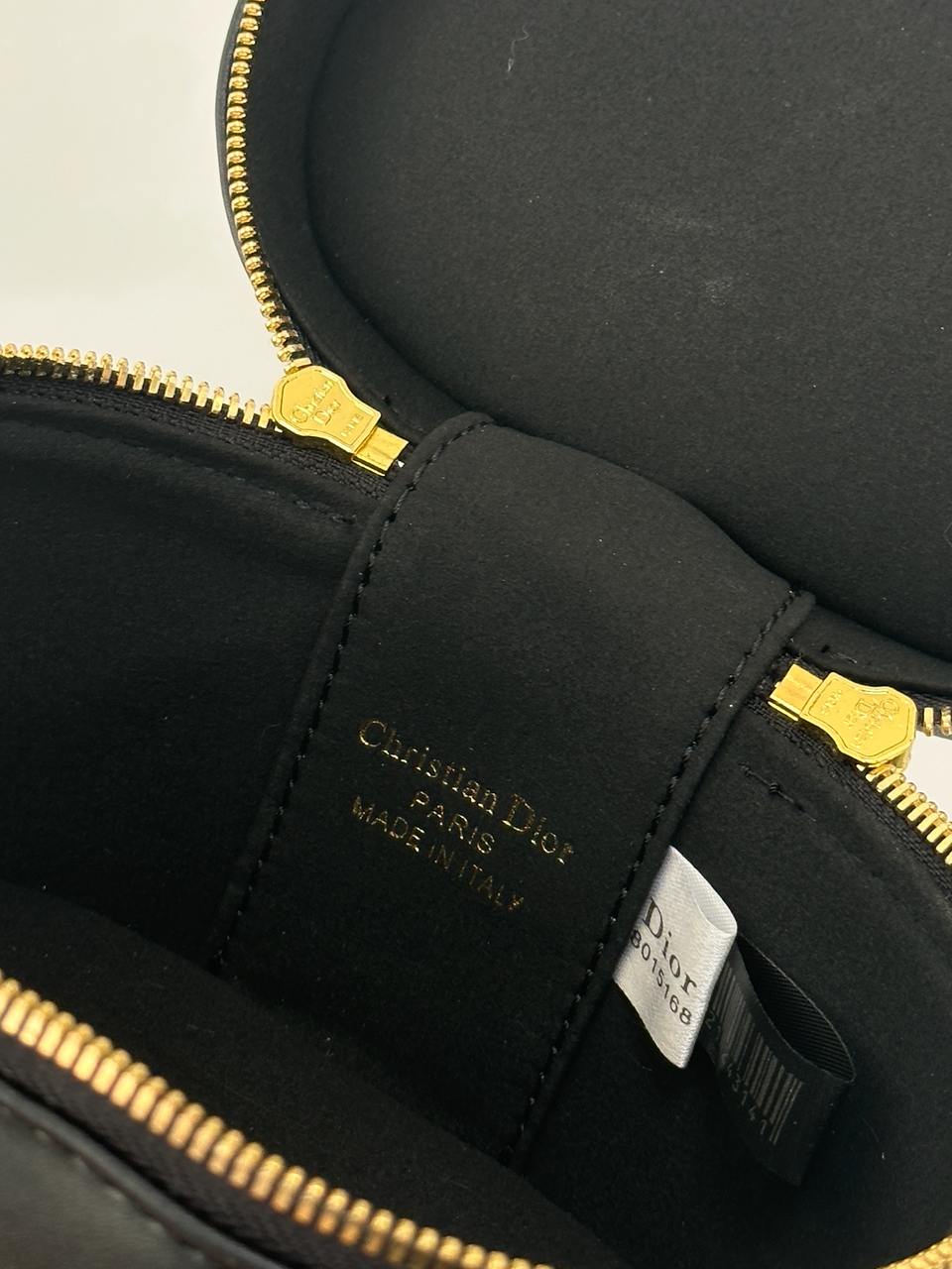 Dior Small CD Signature Vanity Case Black - 13