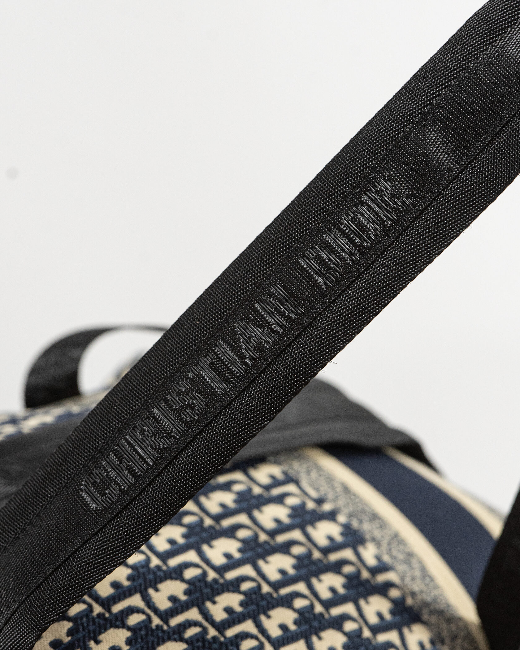 Dior Travel Backpack Dior Oblique Jacquard Blue - 10