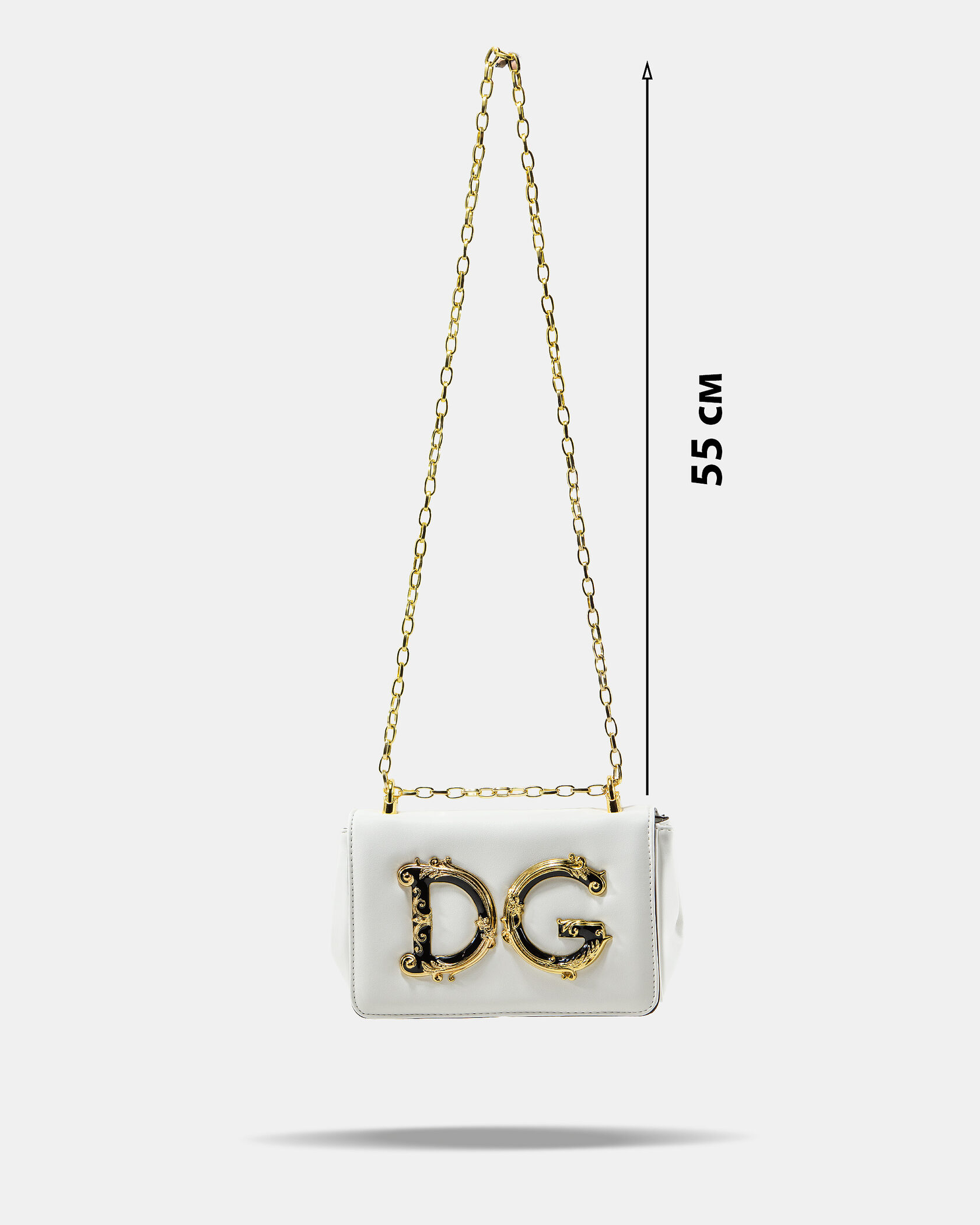Dolce &amp; Gabbana DG Girls White leather shoulder bag - 4
