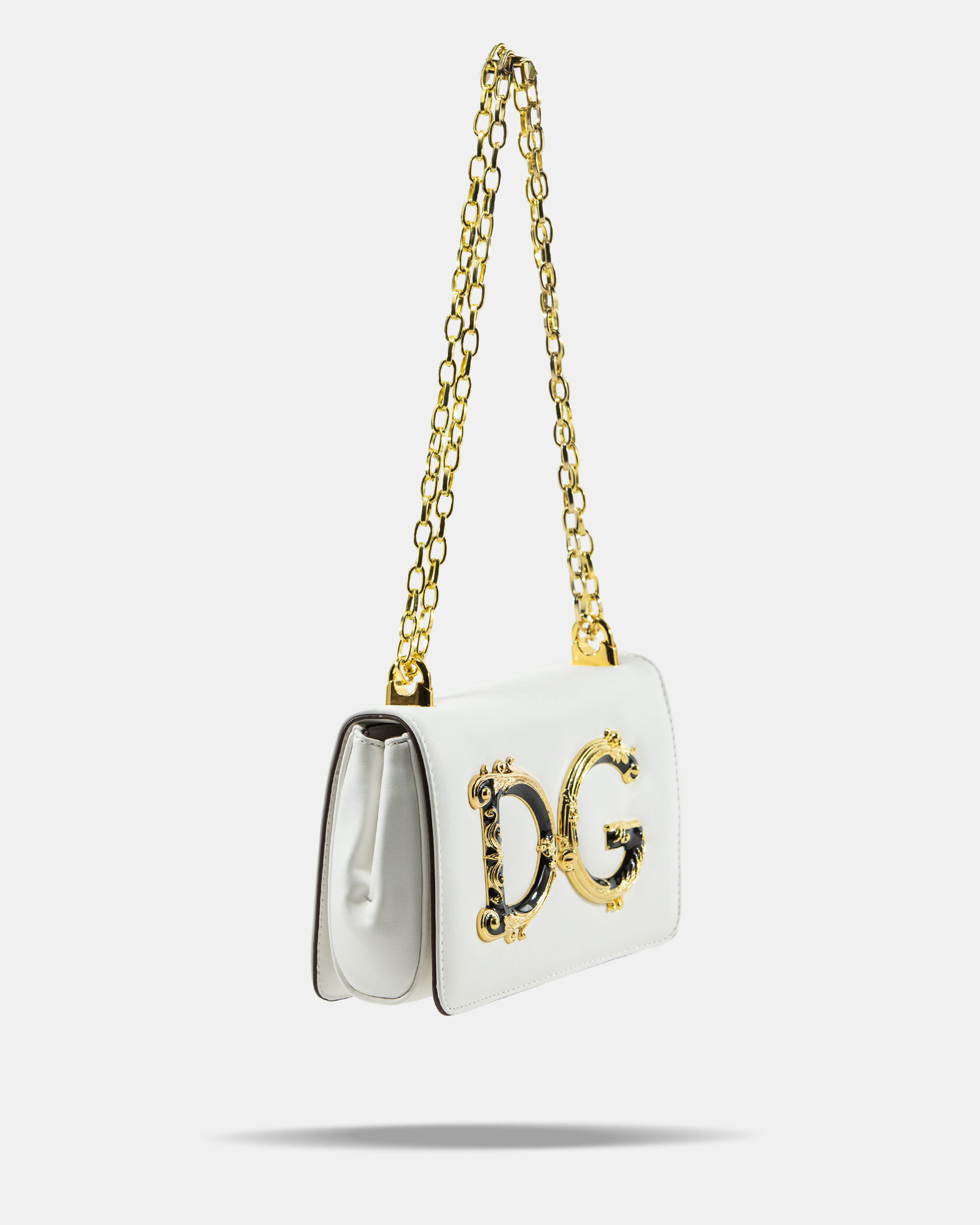 Dolce &amp; Gabbana DG Girls White leather shoulder bag - 5
