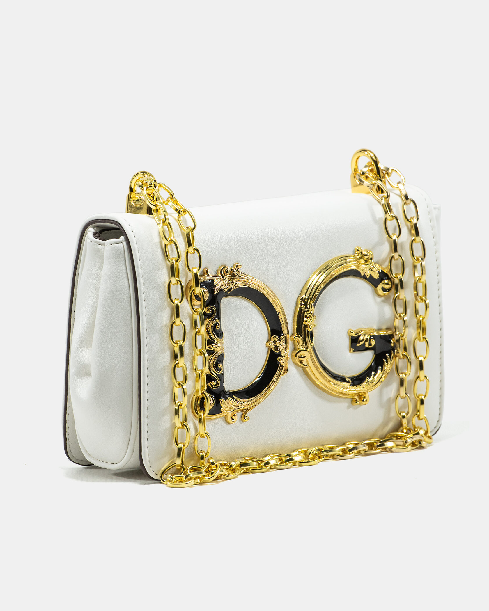 Dolce &amp; Gabbana DG Girls White leather shoulder bag - 6