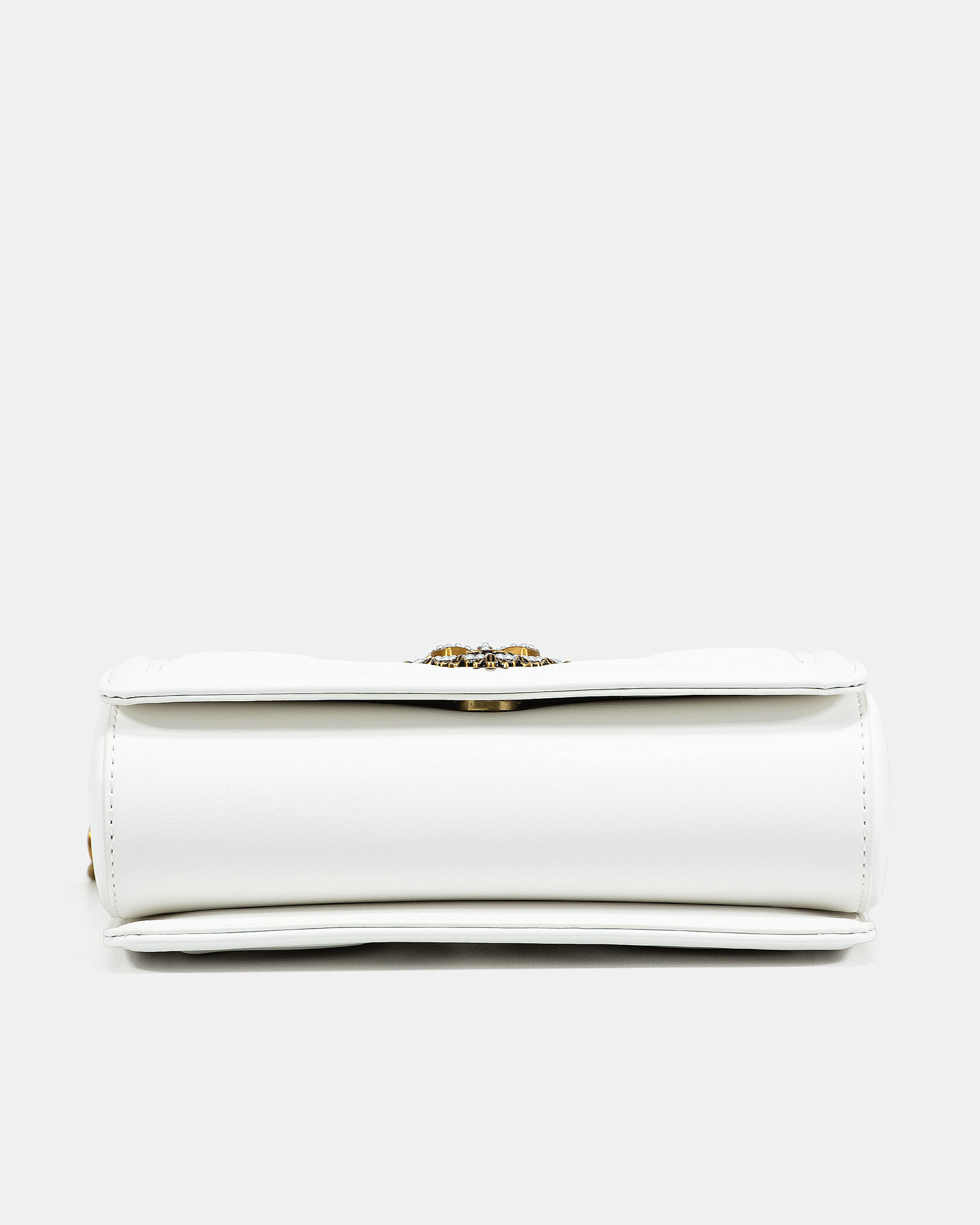 Dolce&amp;Gabbana Medium Devotion Bag in Quilted Nappa Leather White - 11
