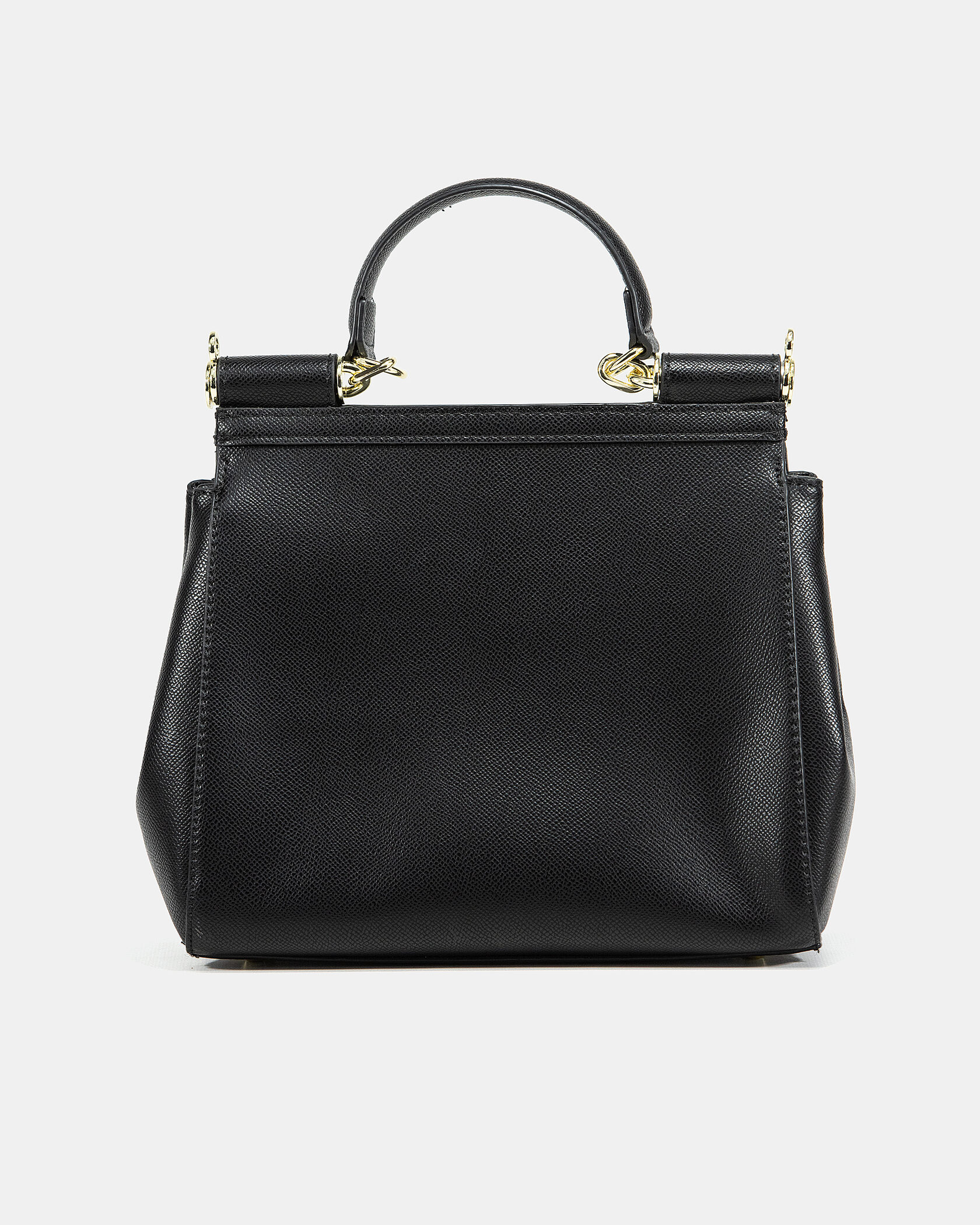 Dolce &amp; Gabbana Medium Sicily Black Bag - 9