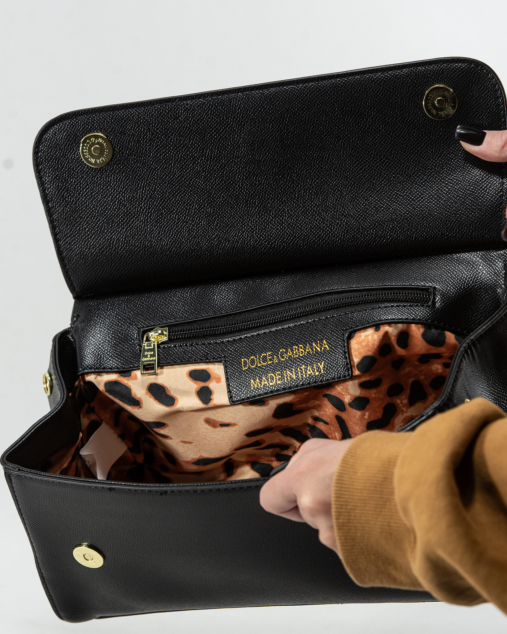 Dolce &amp; Gabbana Sicily Black Bag - 13