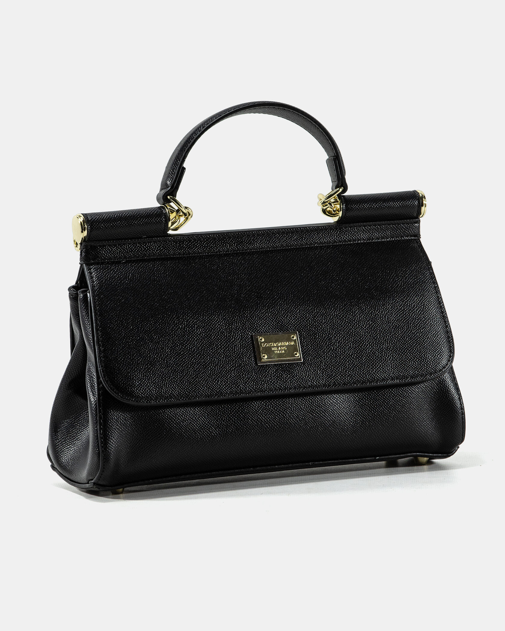 Dolce &amp; Gabbana Sicily Black Bag - 6