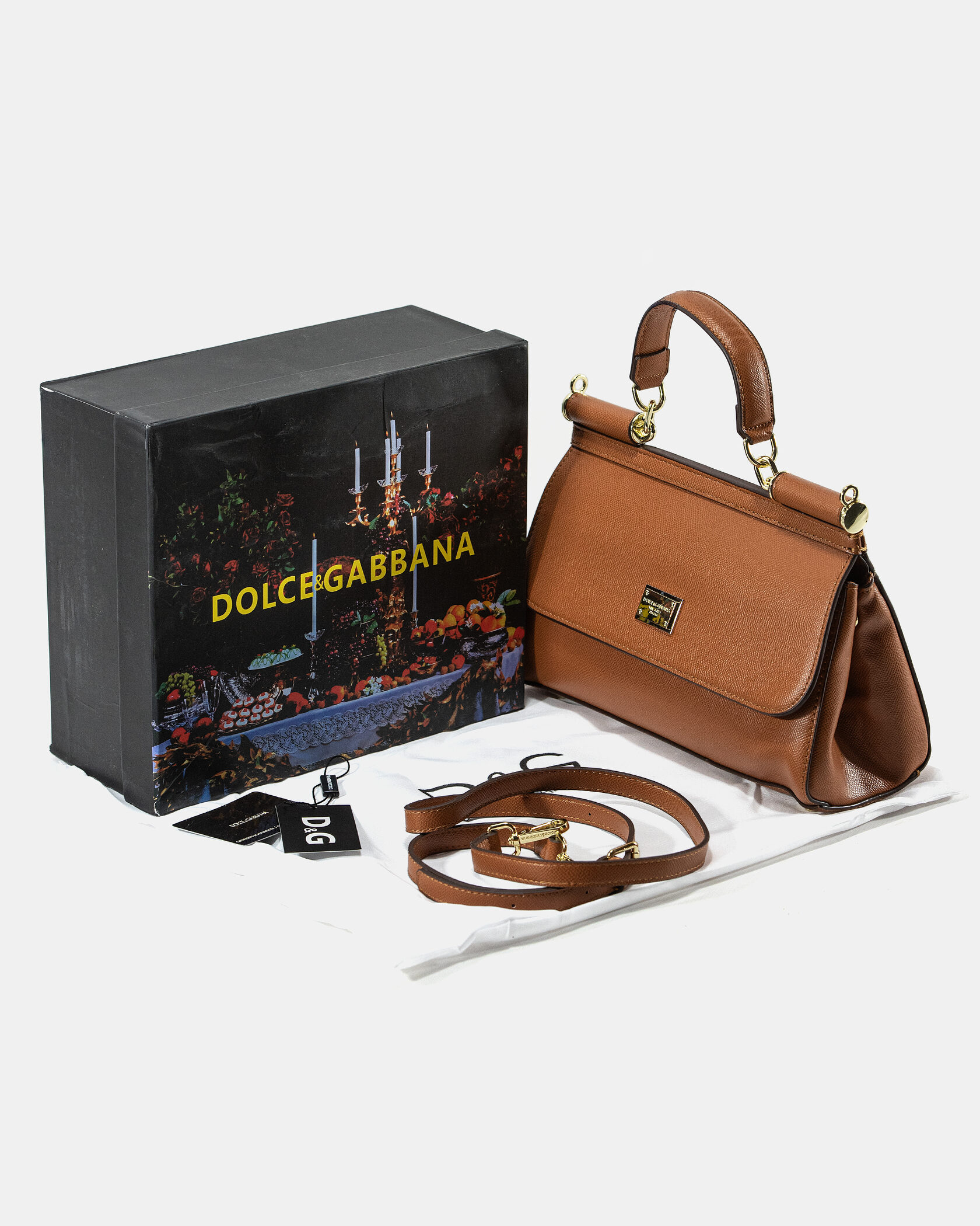 Dolce &amp; Gabbana Sicily Brown Bag - 2