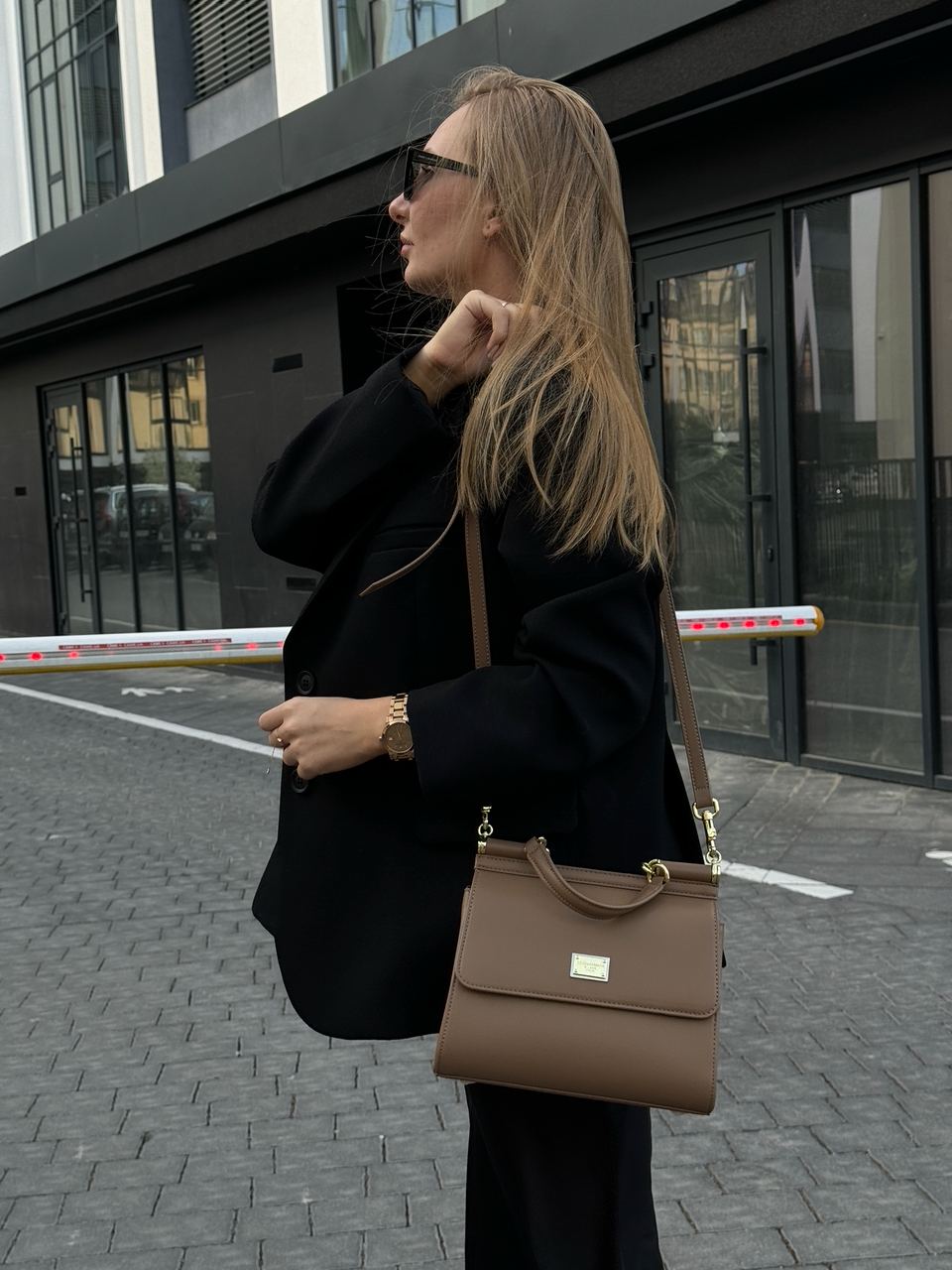 Dolce&amp;Gabbana Sicily Medium Elongated Beige - 7