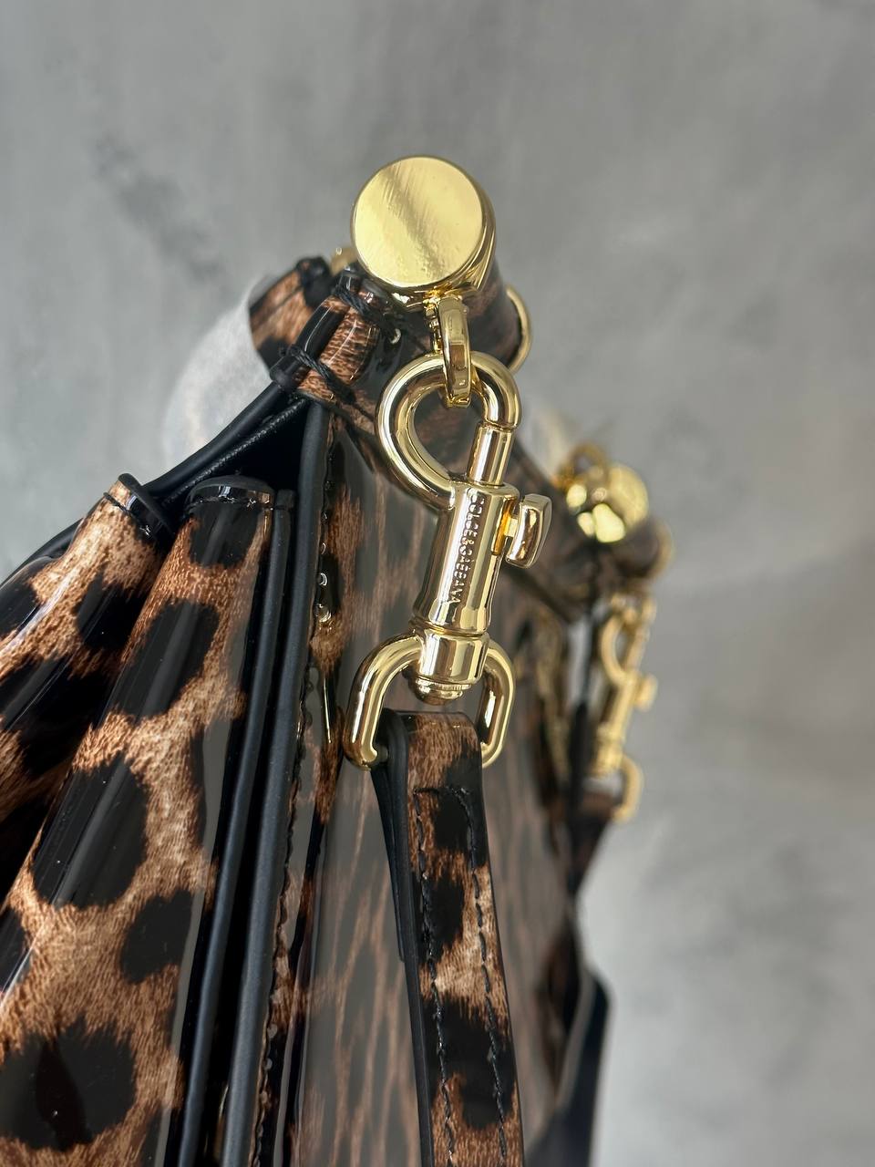 Dolce&amp;Gabbana Sicily Medium Elongated Leopard - 3