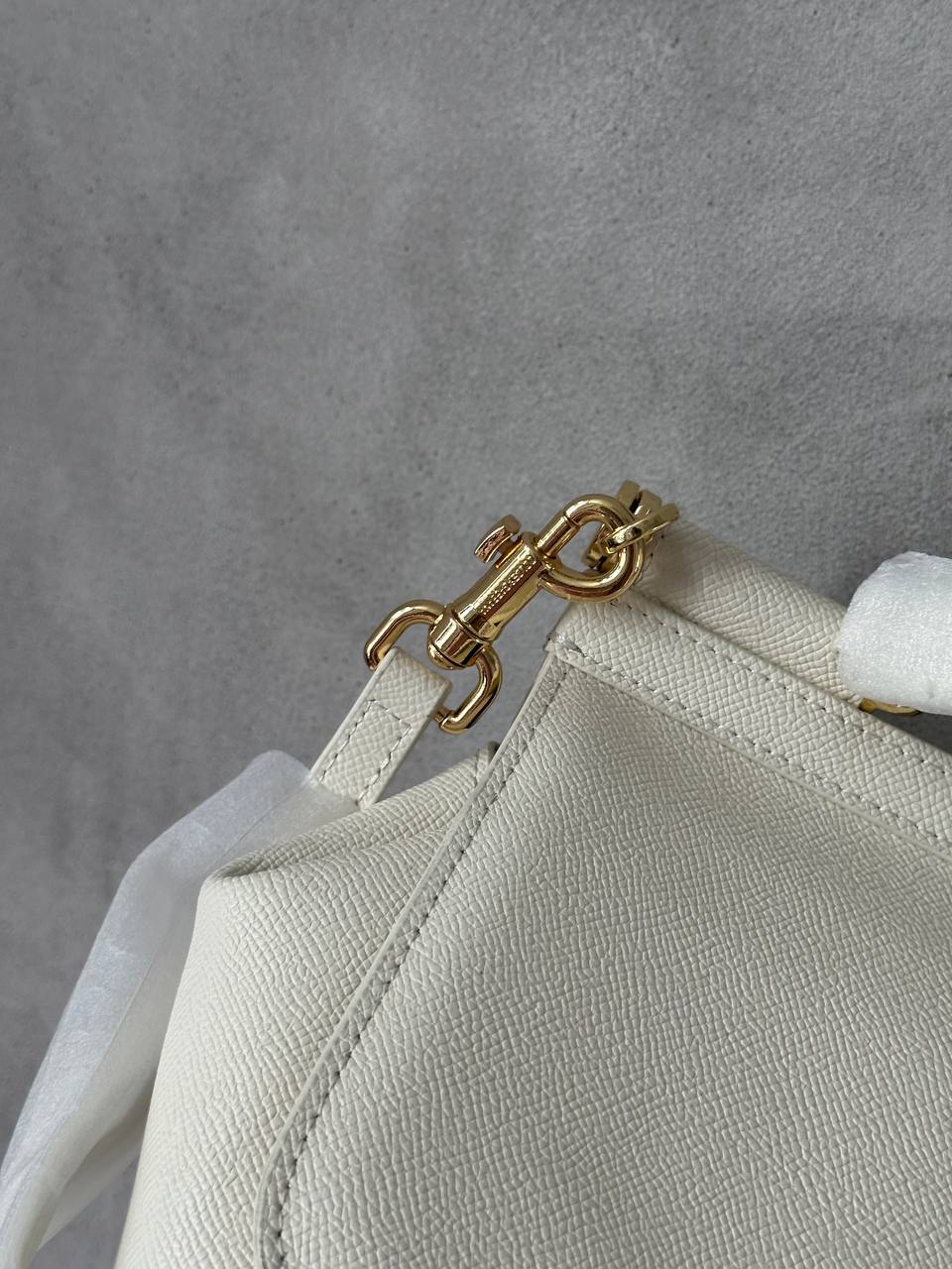 Dolce&amp;Gabbana Sicily Medium Elongated White - 6