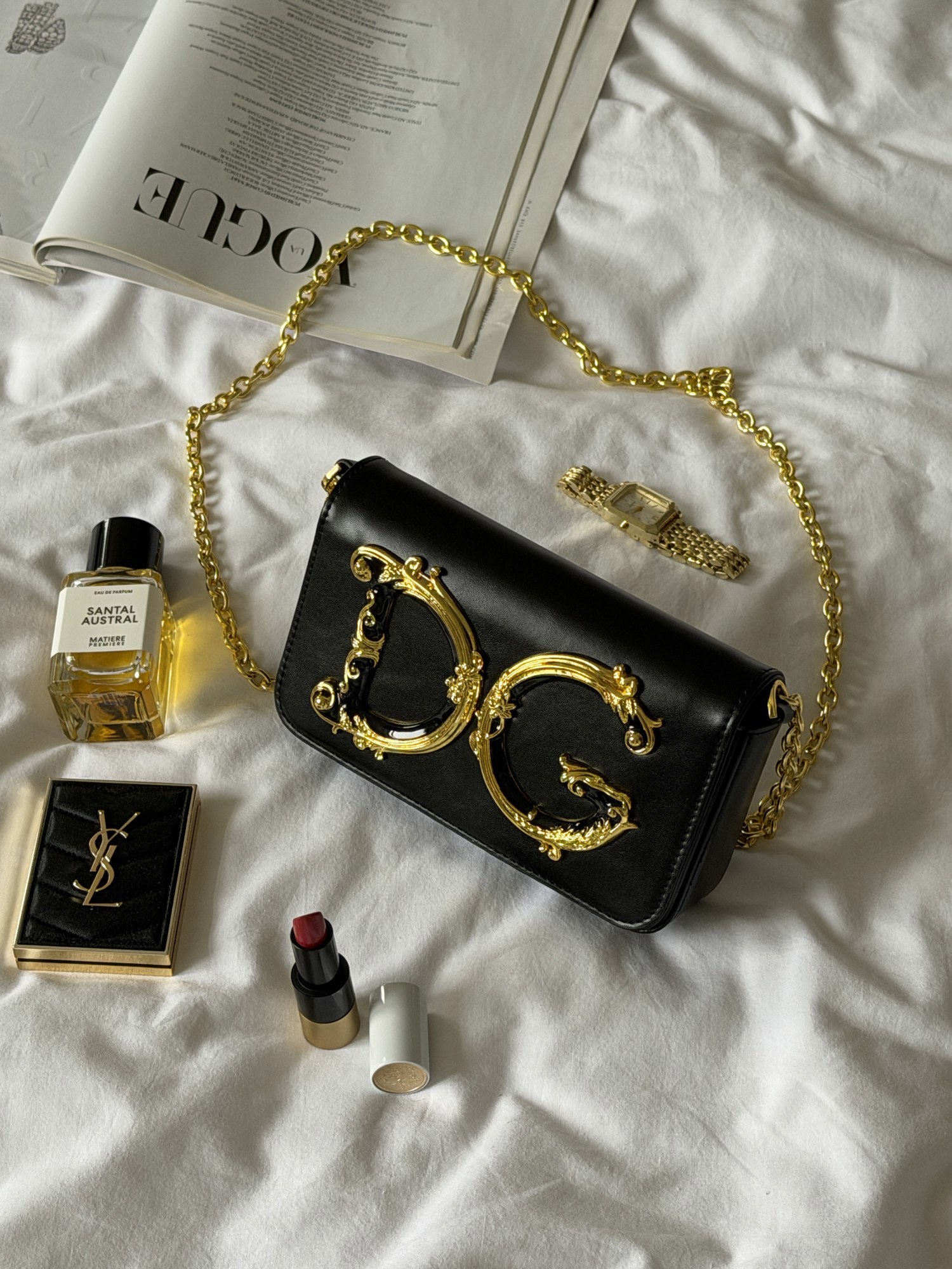 Dolce&Gabbana DG Girls Leather Black Bag - 9