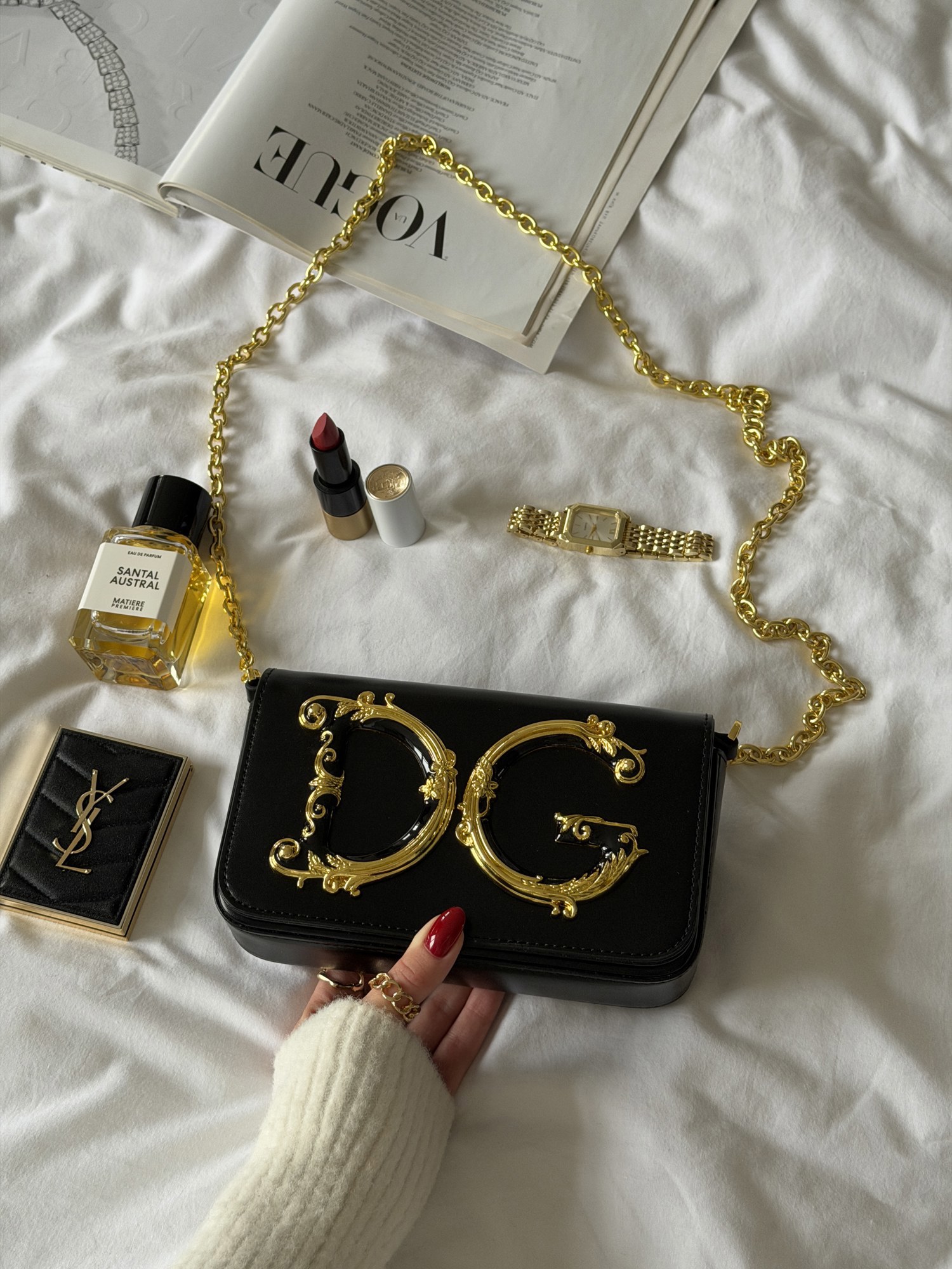 Dolce&Gabbana DG Girls Leather Black Bag - 3