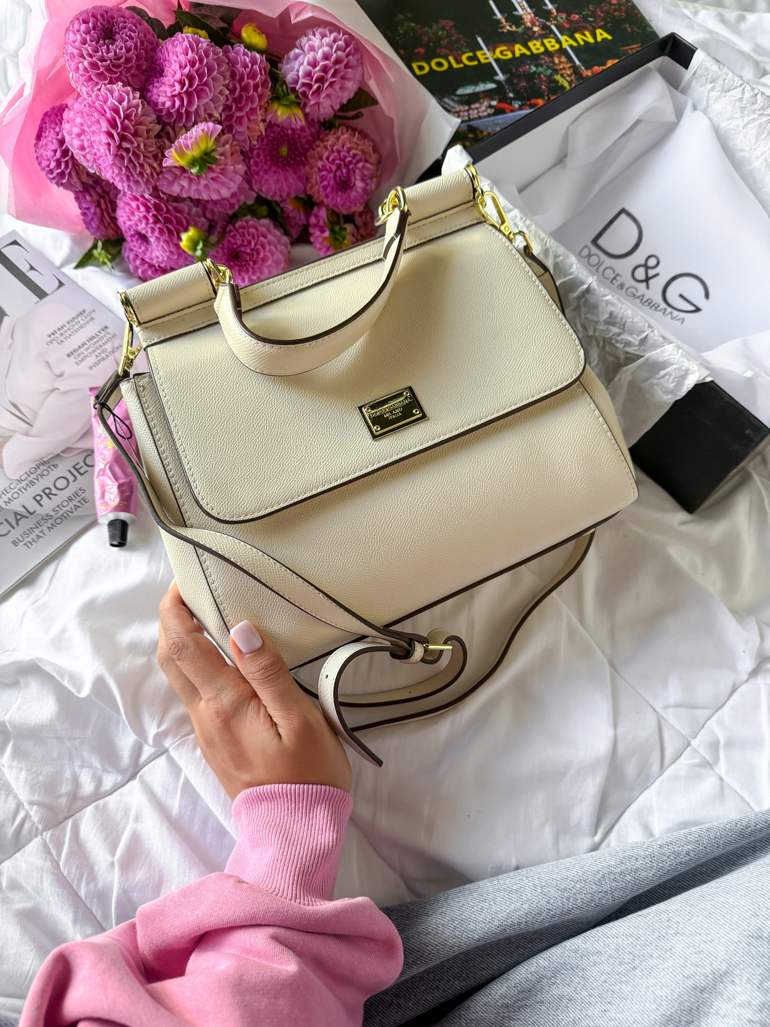 Dolce&Gabbana Sicily Large Light Mud (оригінальна коробка] - 3