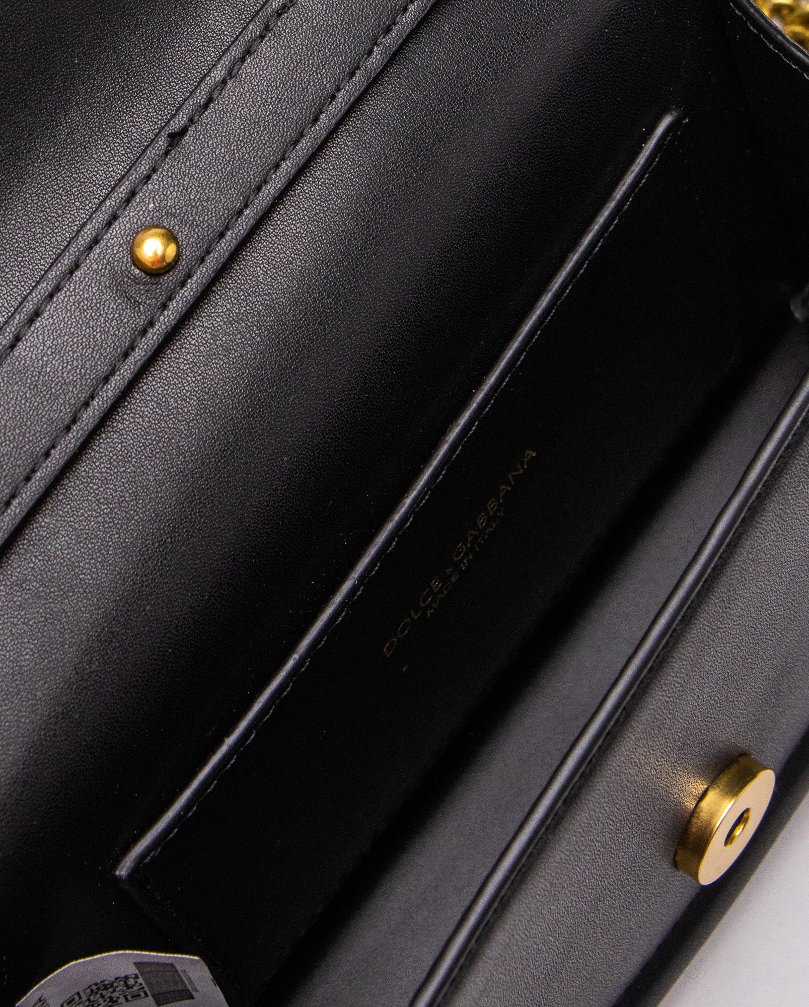 Dolce&Gabbana Small Smooth Calfskin Devotion Bag Black - 5
