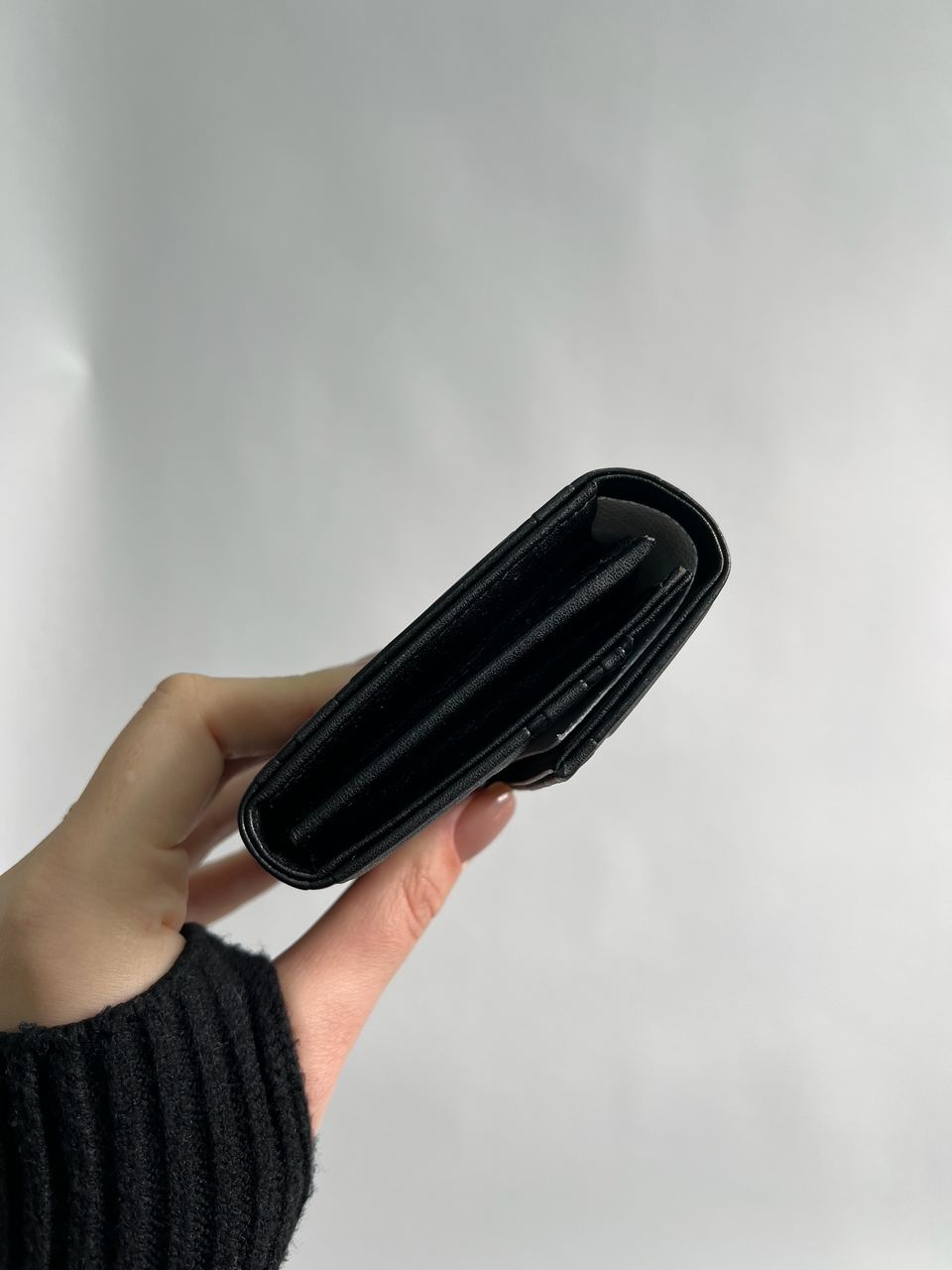 Fendi Black Leather Wallet - 6