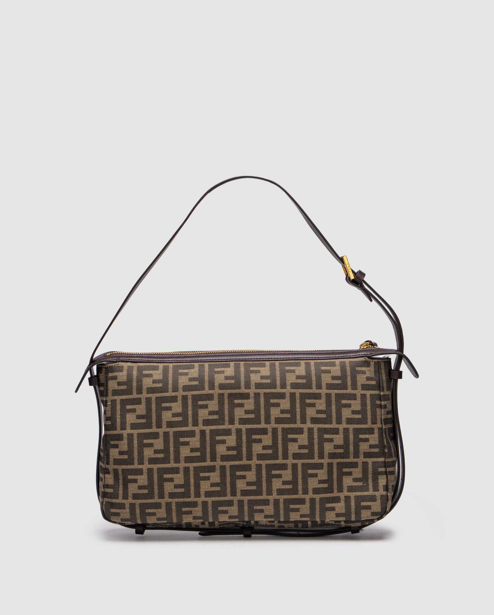 Fendi Brown Zucca Baguette - 2