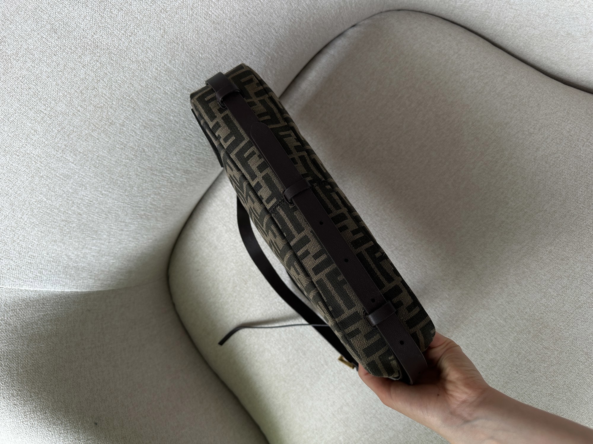 Fendi Brown Zucca Baguette - 14