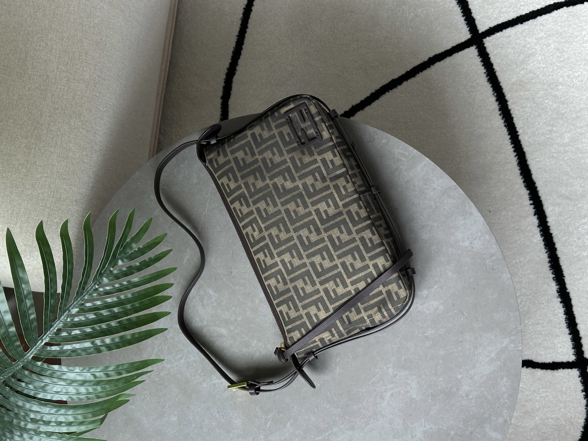Fendi Brown Zucca Baguette - 11