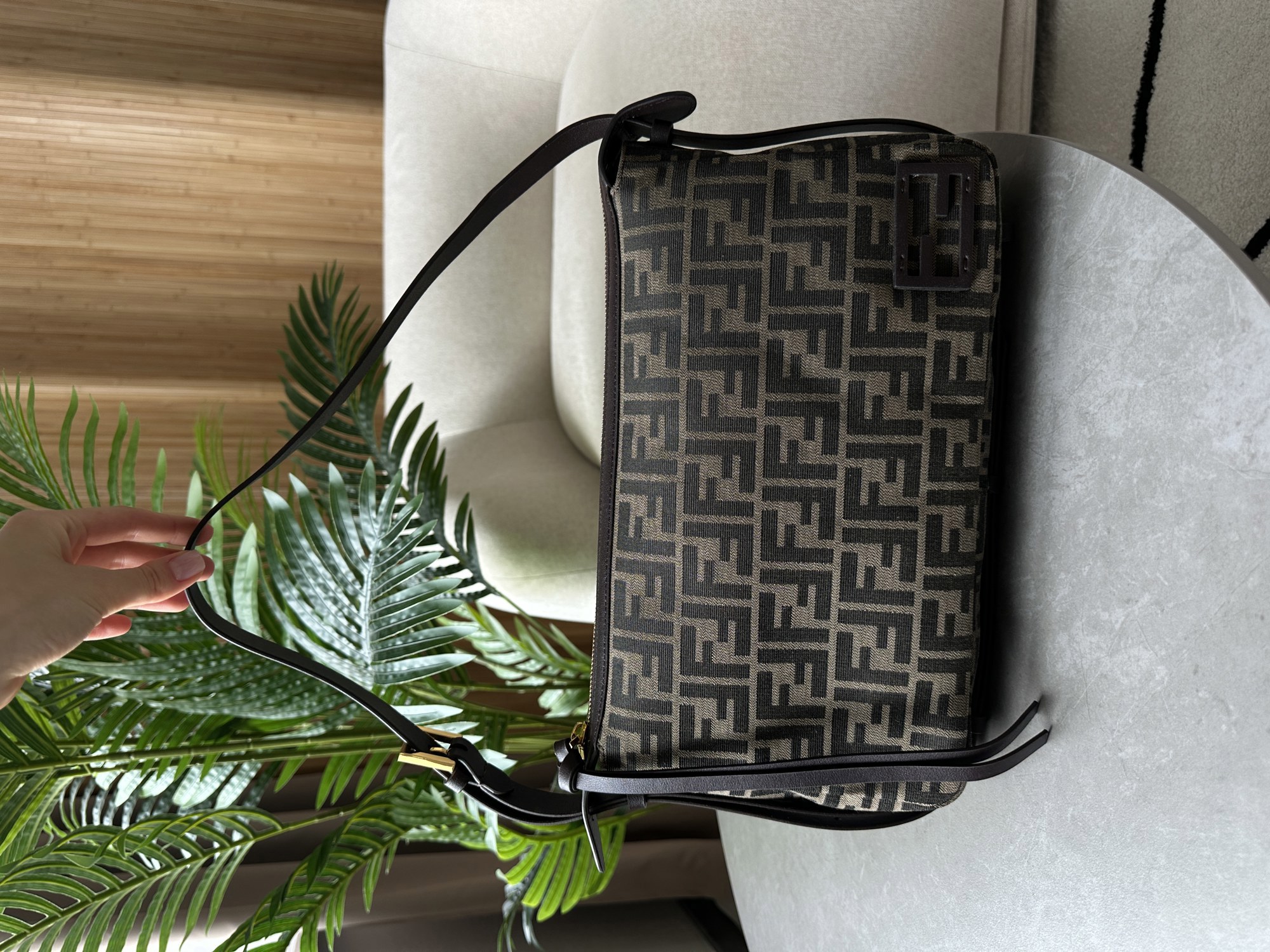 Fendi Brown Zucca Baguette - 12