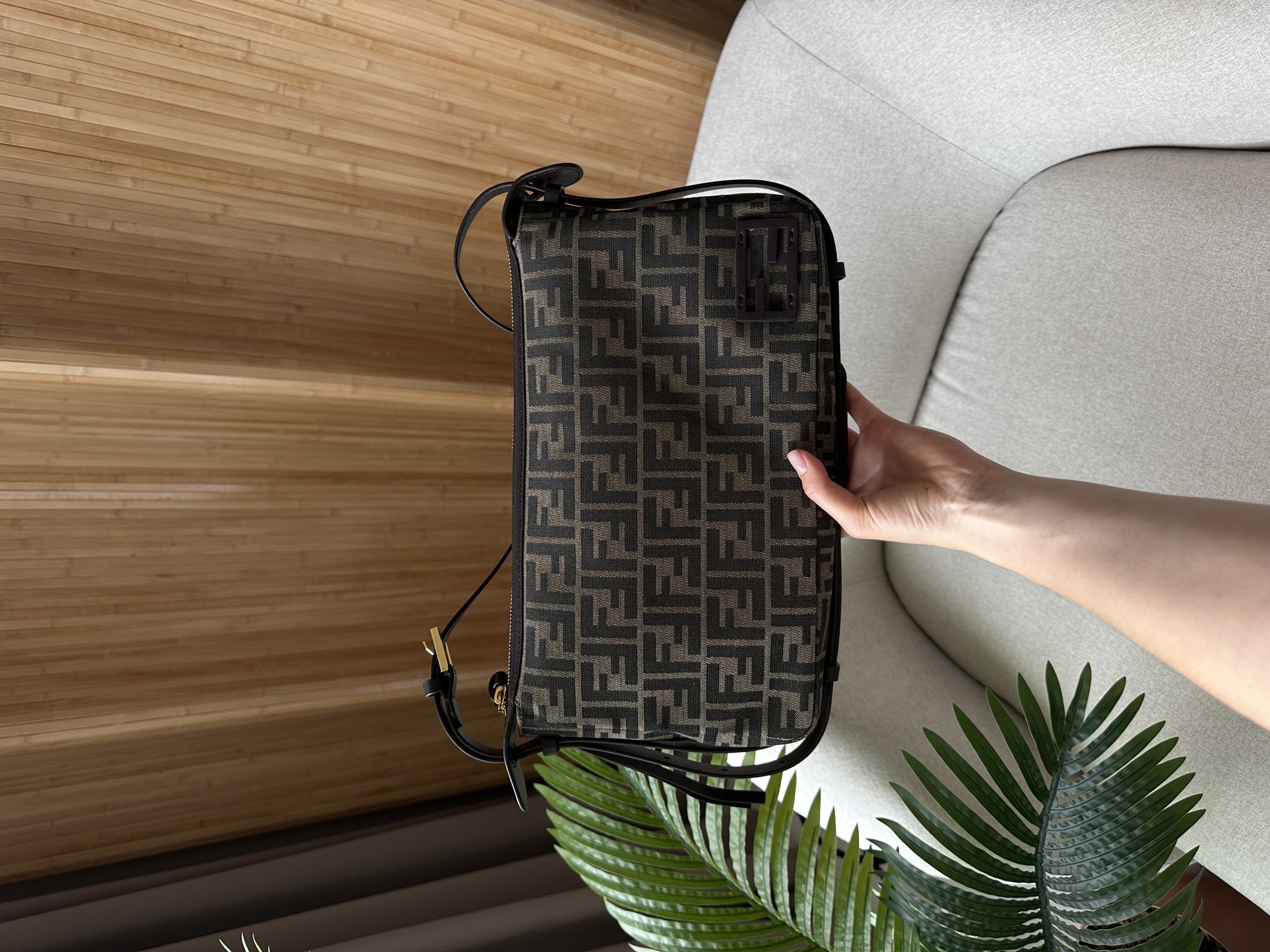 Fendi Brown Zucca Baguette - 9