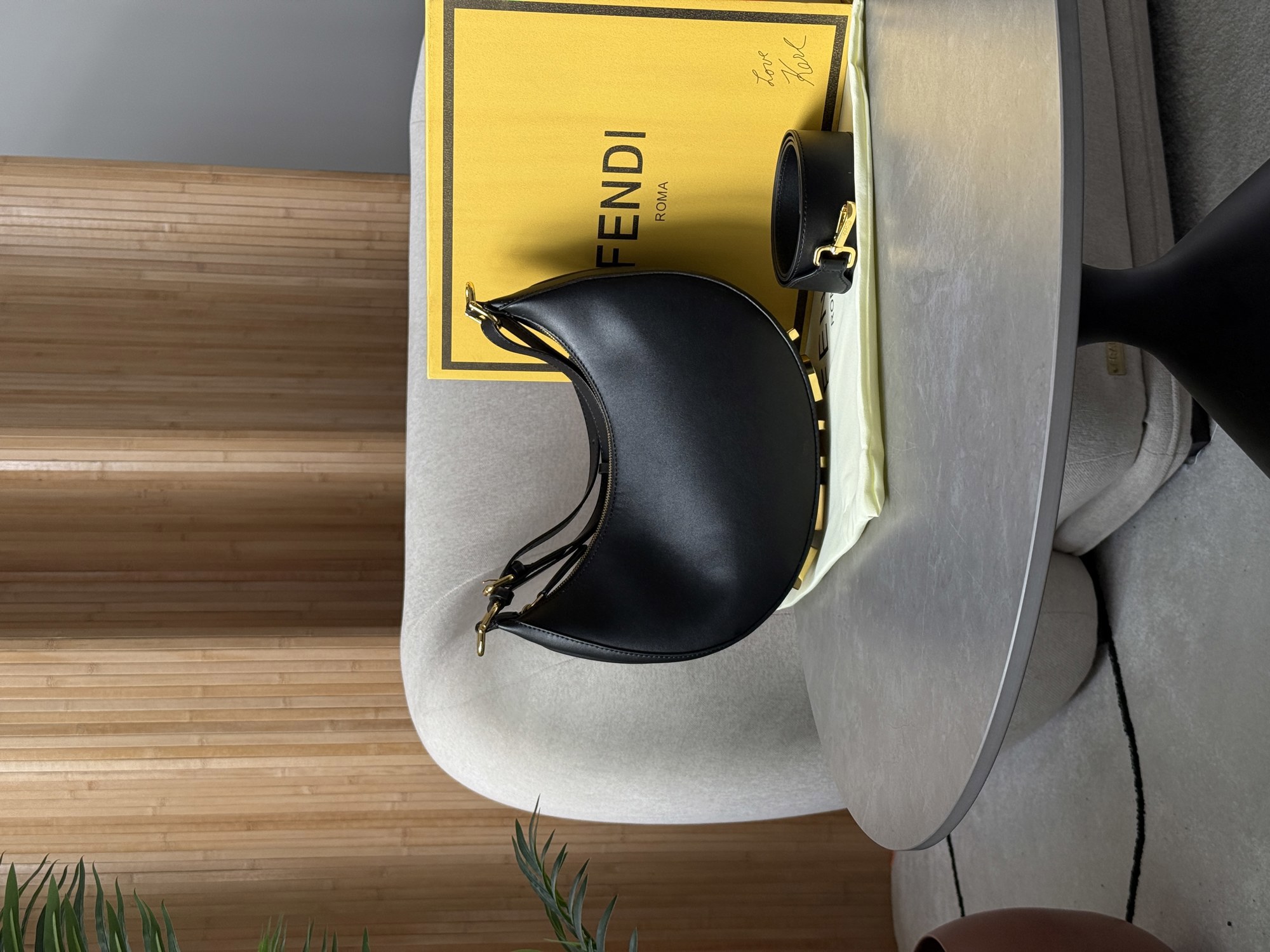 Fendi Fendigraphy Small Leather Black - 10