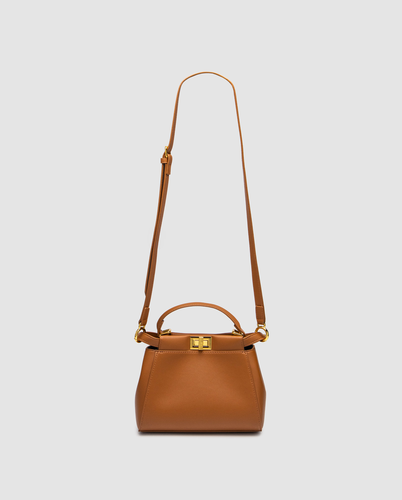 Fendi Peekaboo Mini Brown - 5