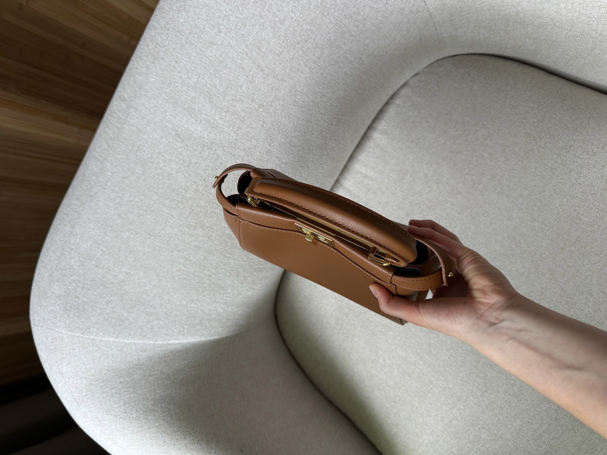 Fendi Peekaboo Mini Brown - 12