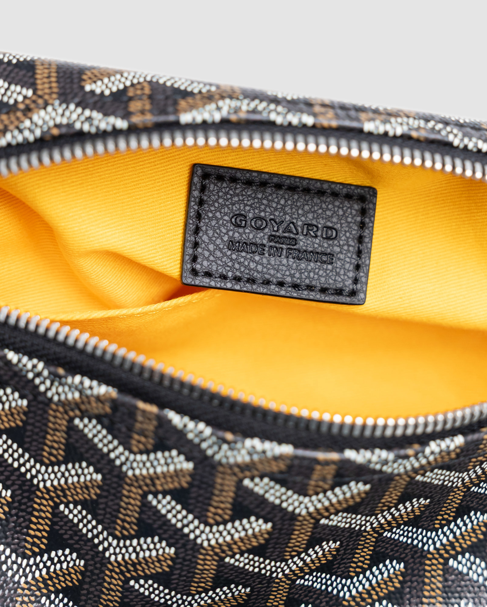 Goyard Boeing 25 Toilet Bag Black in Goyardine Canvas - 4