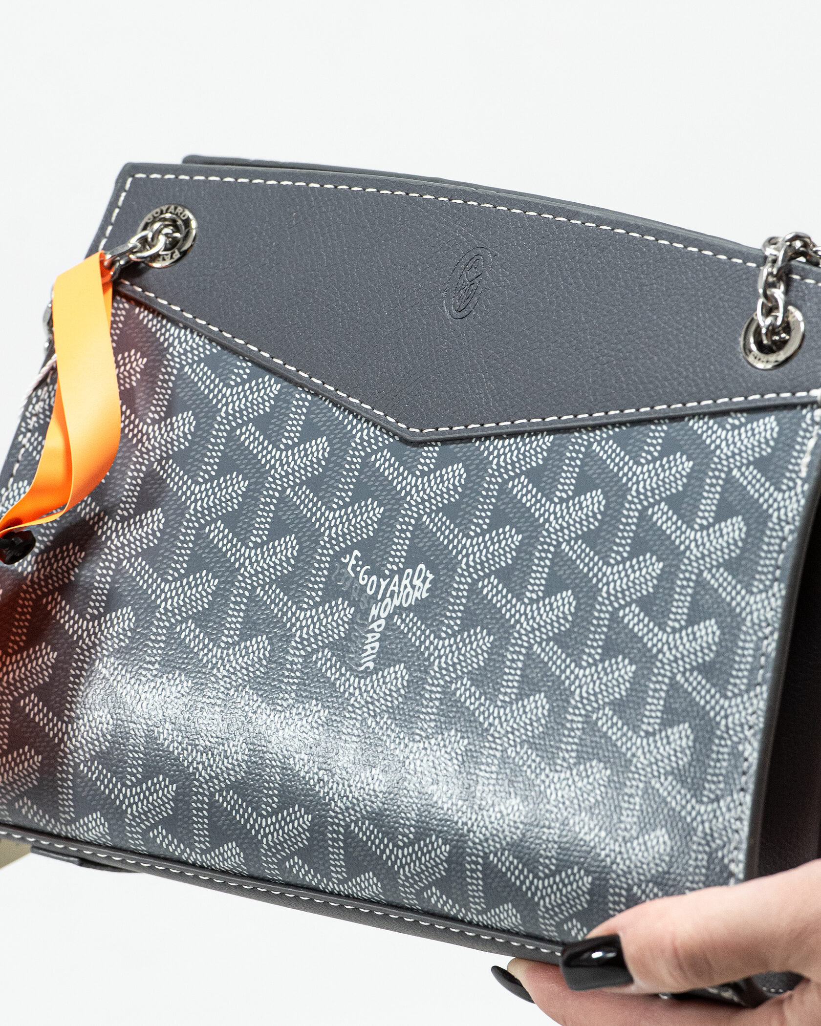 Goyard Sainte Marie Small Tote Bag in Black - 7