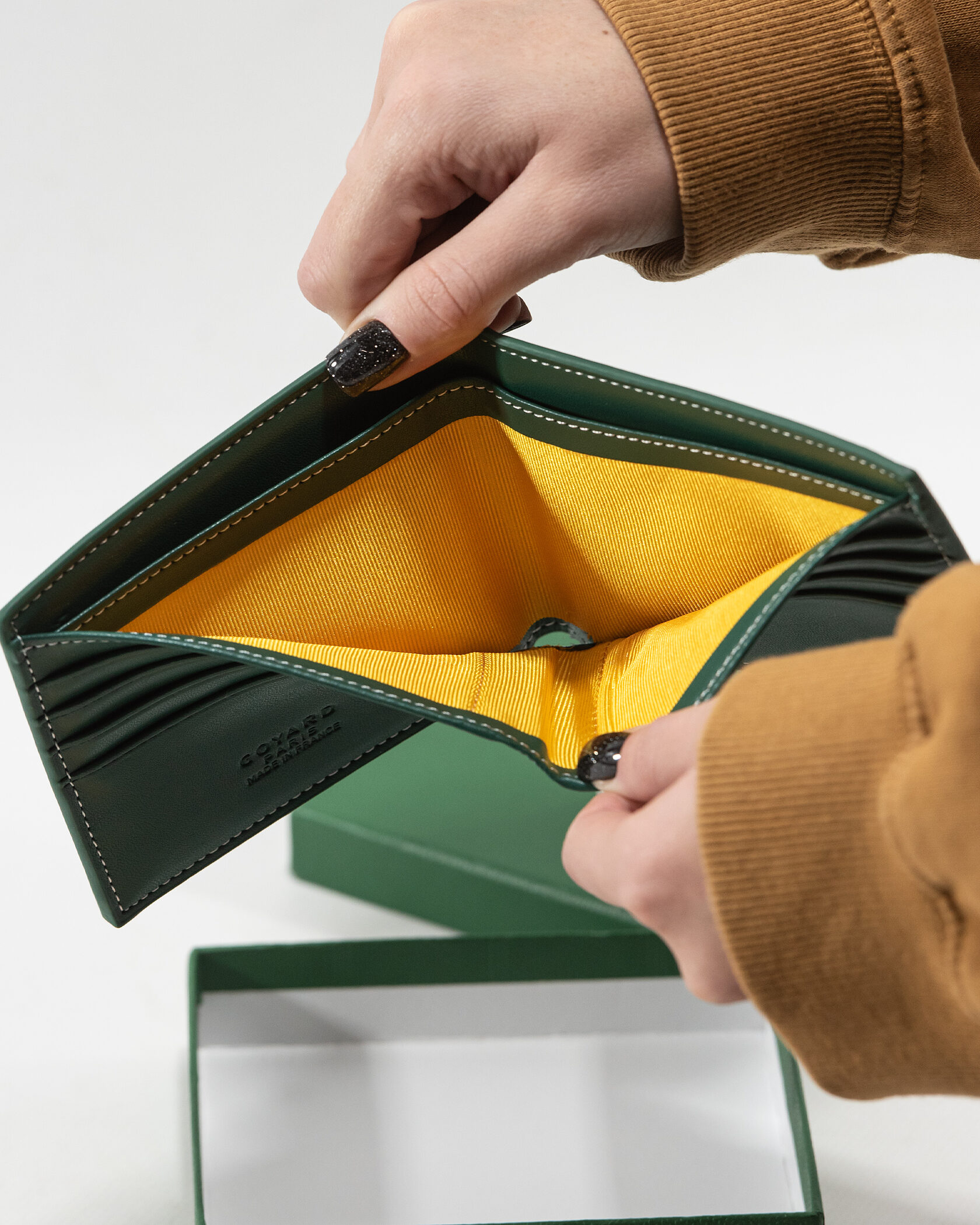 Goyard Victoire Wallet Green - 5