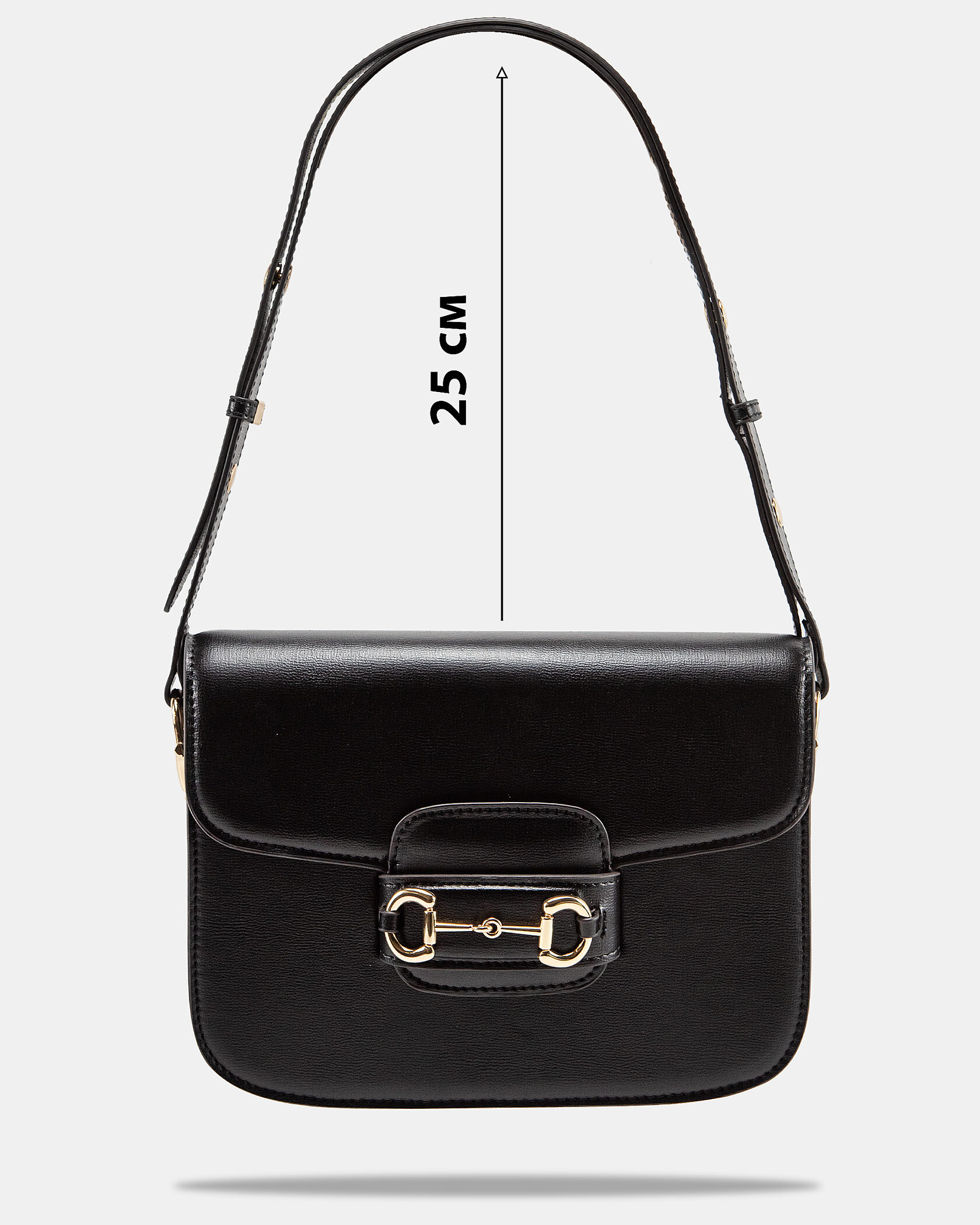 Gucci 1955 Horsebit Small Shoulder Bag in Black - 4