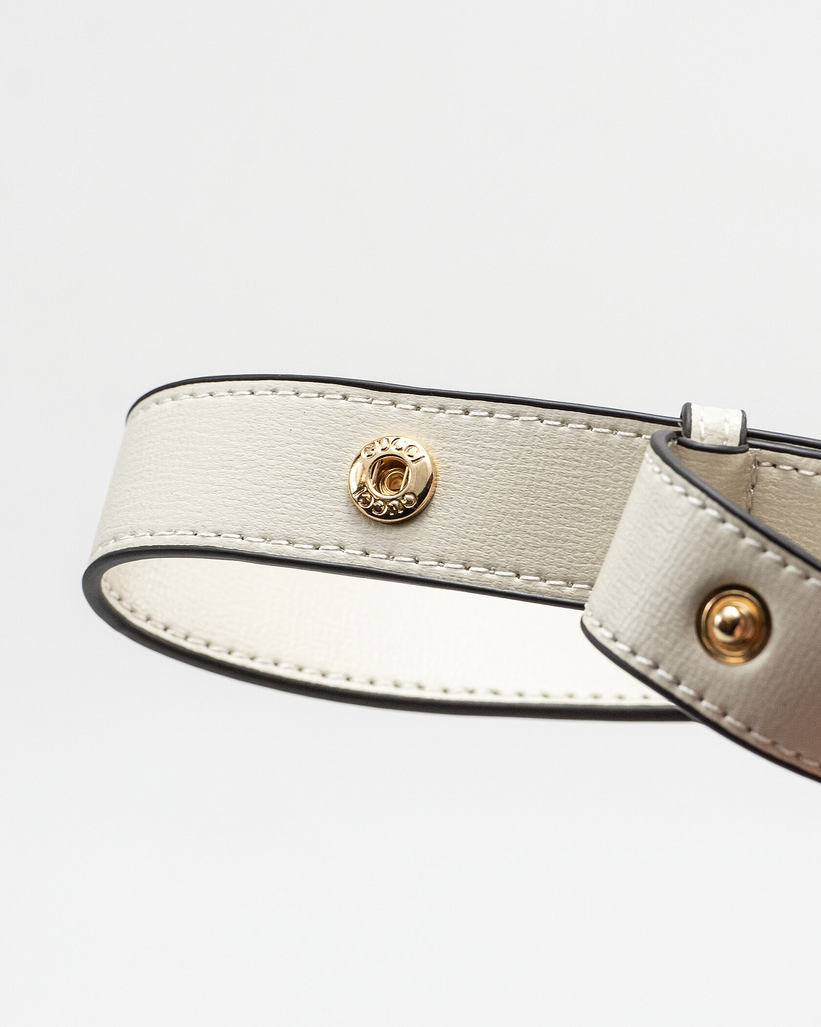 Gucci 1955 Horsebit Small Shoulder Bag in White - 15