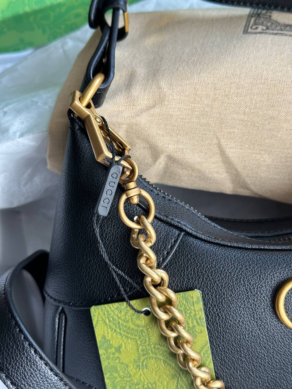 Gucci Aphrodite Small Shoulder Bag Black - 6