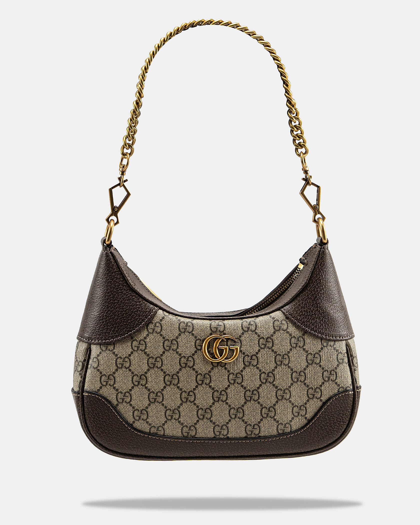 Gucci Aphrodite Small Shoulder Bag Brown - 3
