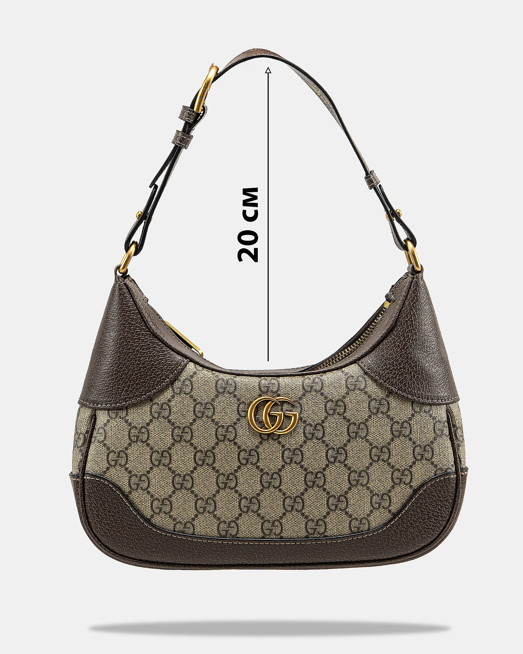 Gucci Aphrodite Small Shoulder Bag Brown - 5