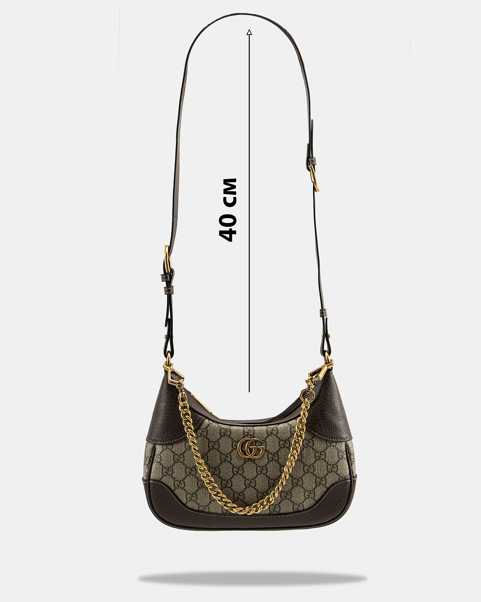 Gucci Aphrodite Small Shoulder Bag Brown - 6