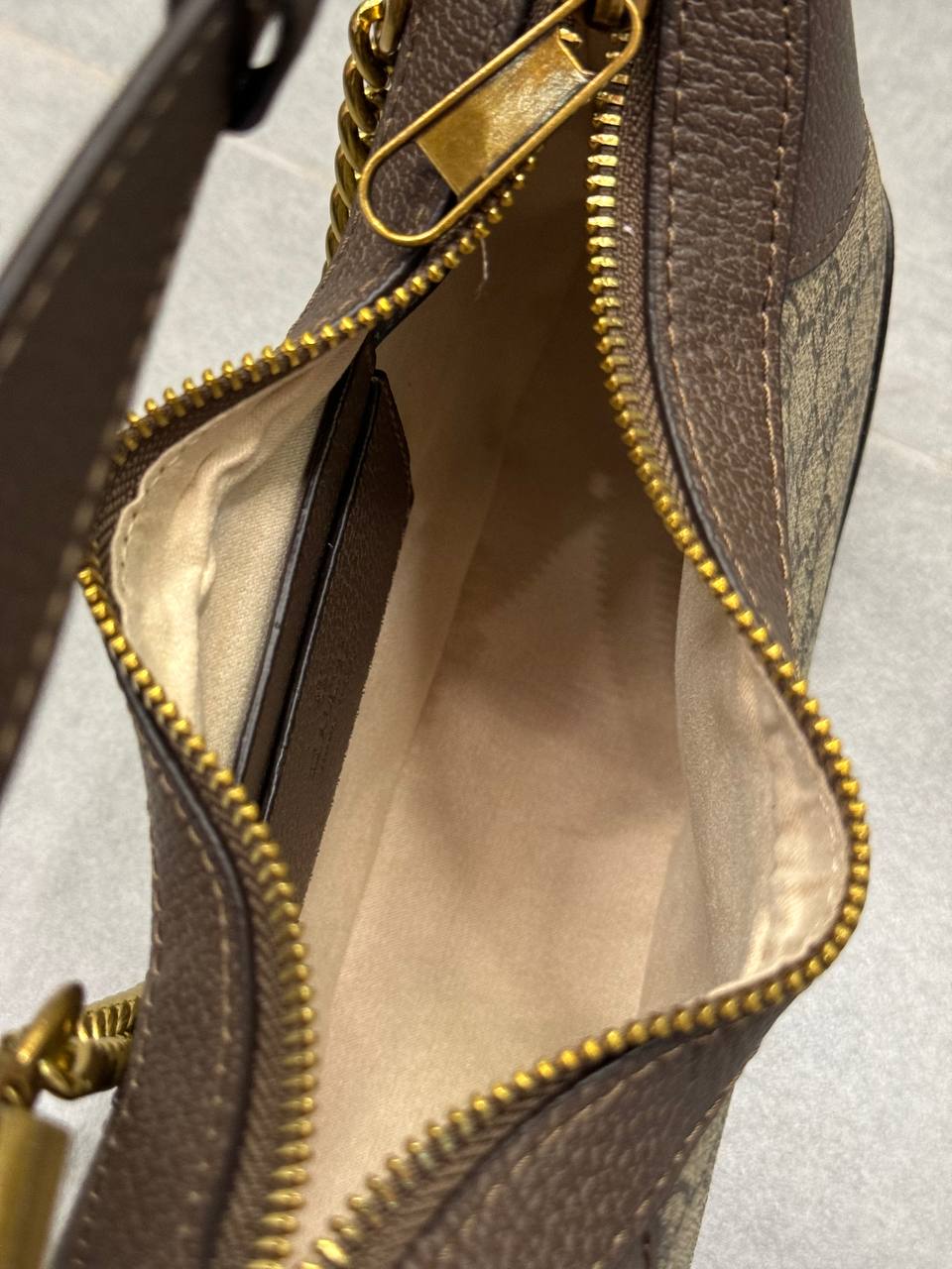 Gucci Aphrodite Small Shoulder Bag Grey - 7