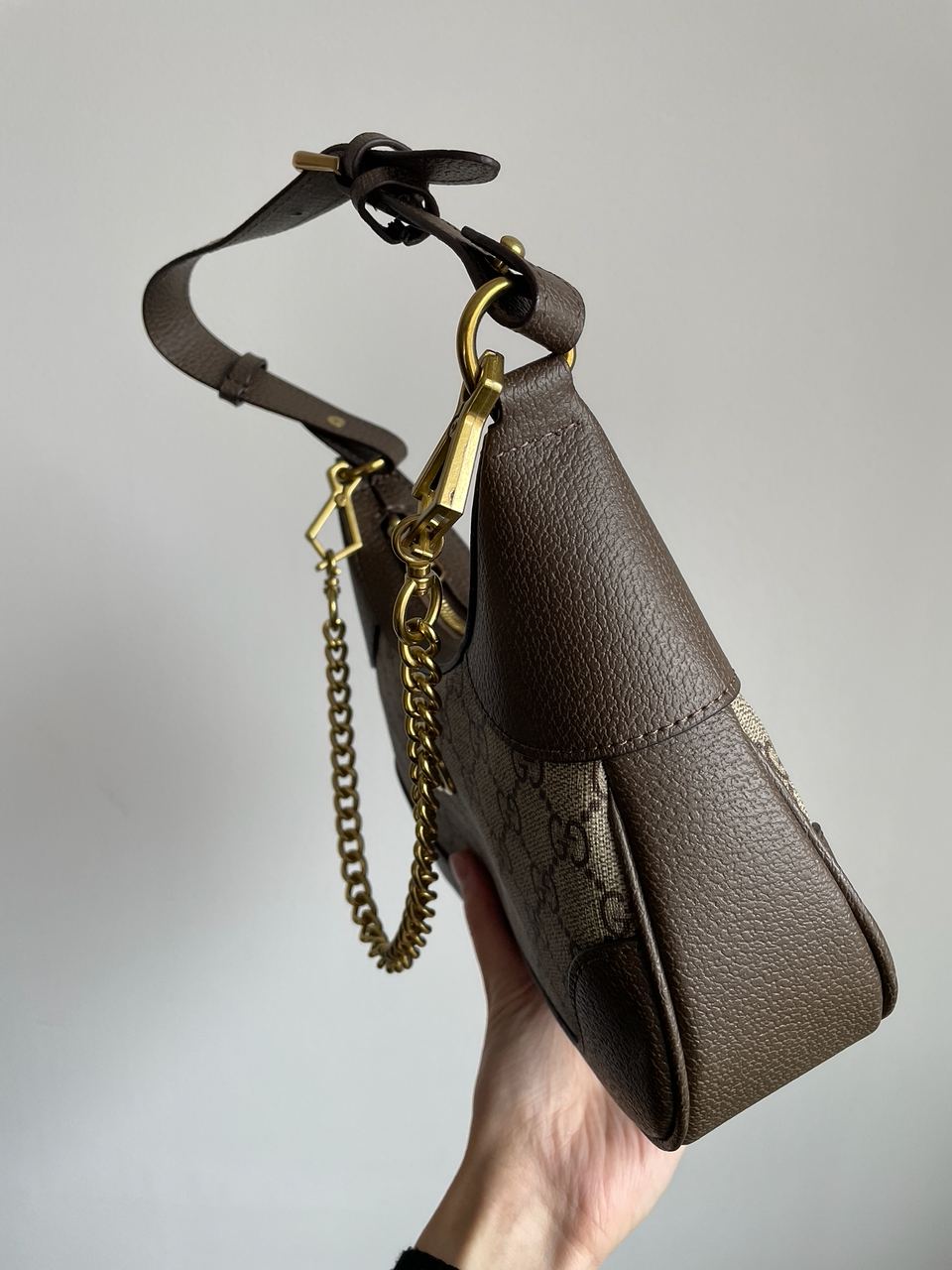 Gucci Aphrodite Small Shoulder Bag Grey - 18