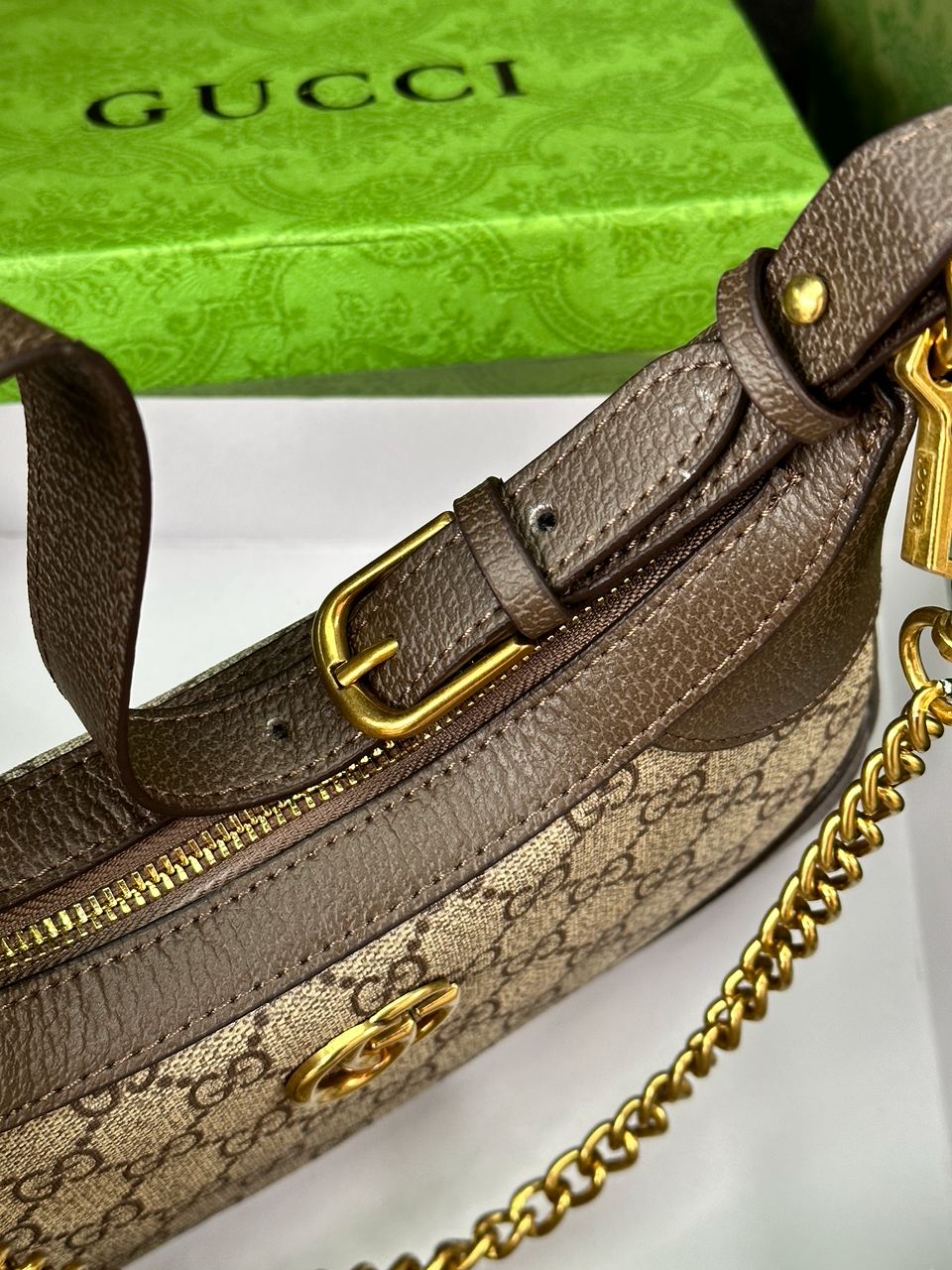 Gucci Aphrodite Small Shoulder Bag Grey - 20