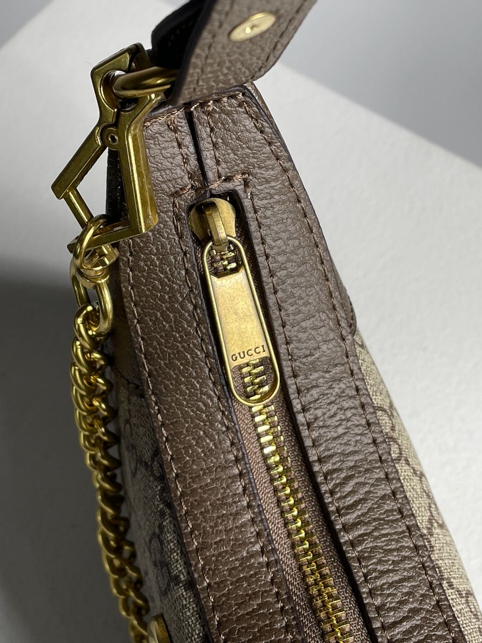 Gucci Aphrodite Small Shoulder Bag Grey - 21