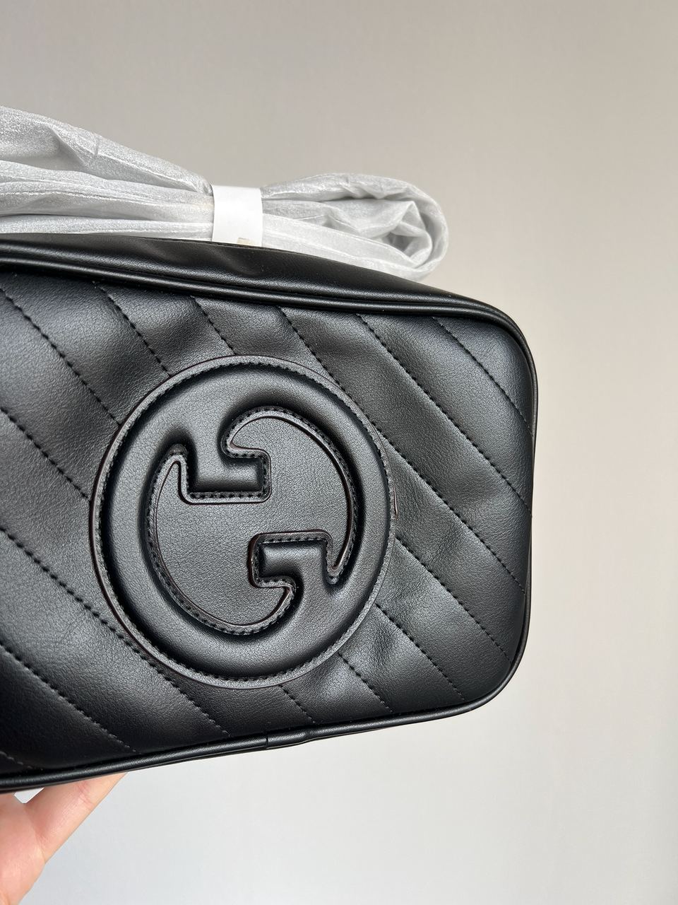 Gucci Blondie Medium Shoulder Bag Black - 10