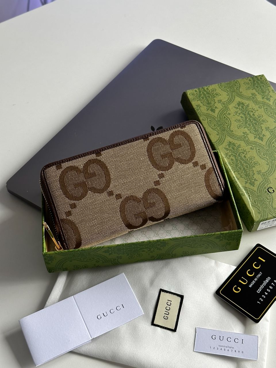 Gucci Diana Jumbo GG Wallet - 2