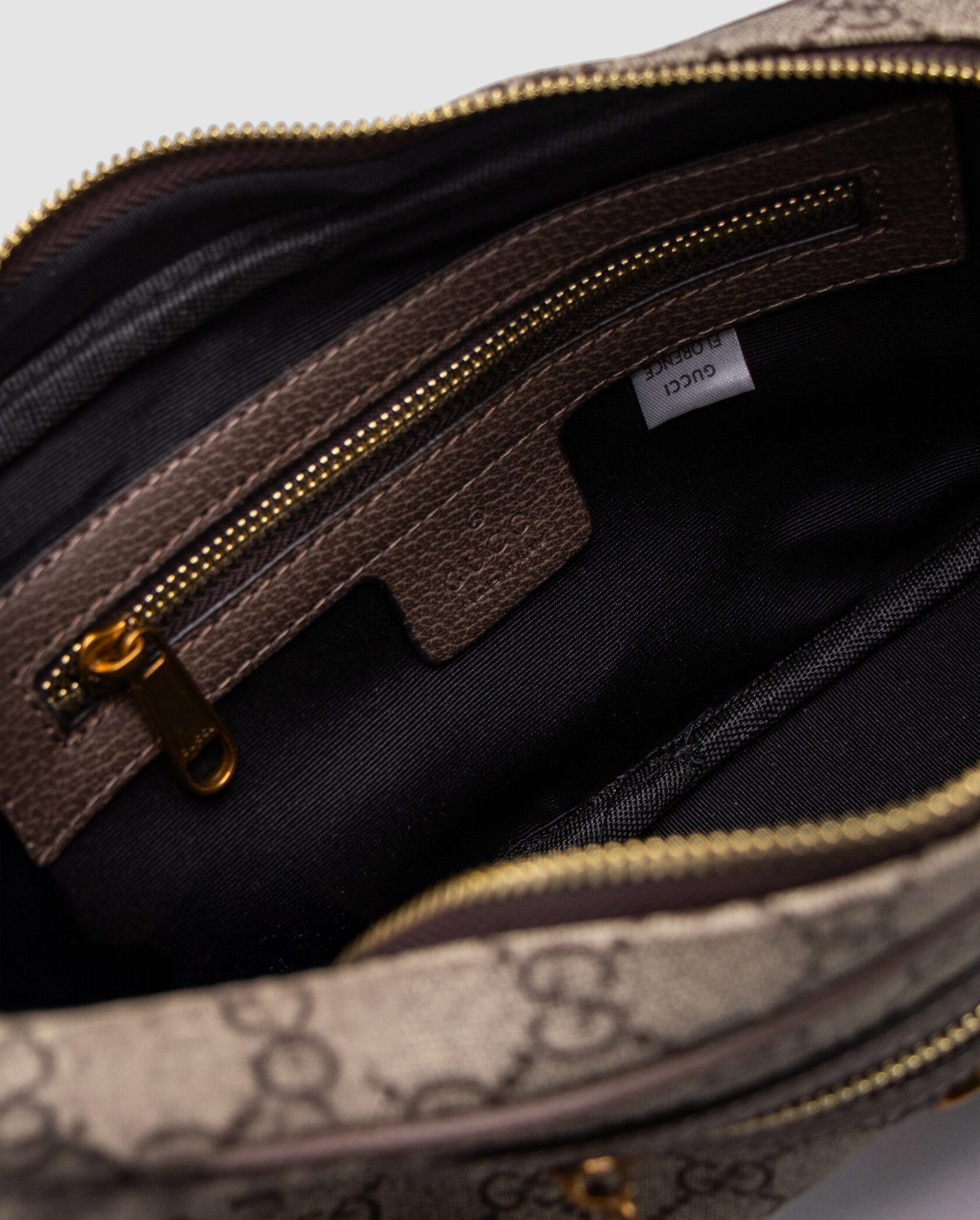 Gucci GG Belt Bag With Zip Pocket Beige - 11