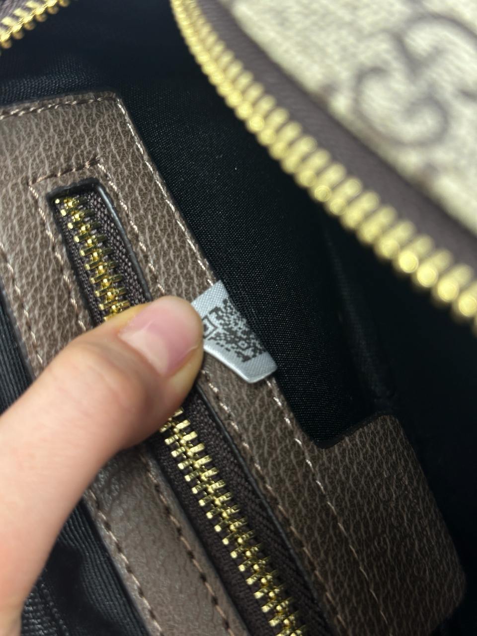 Gucci GG Belt Bag With Zip Pocket Beige - 14